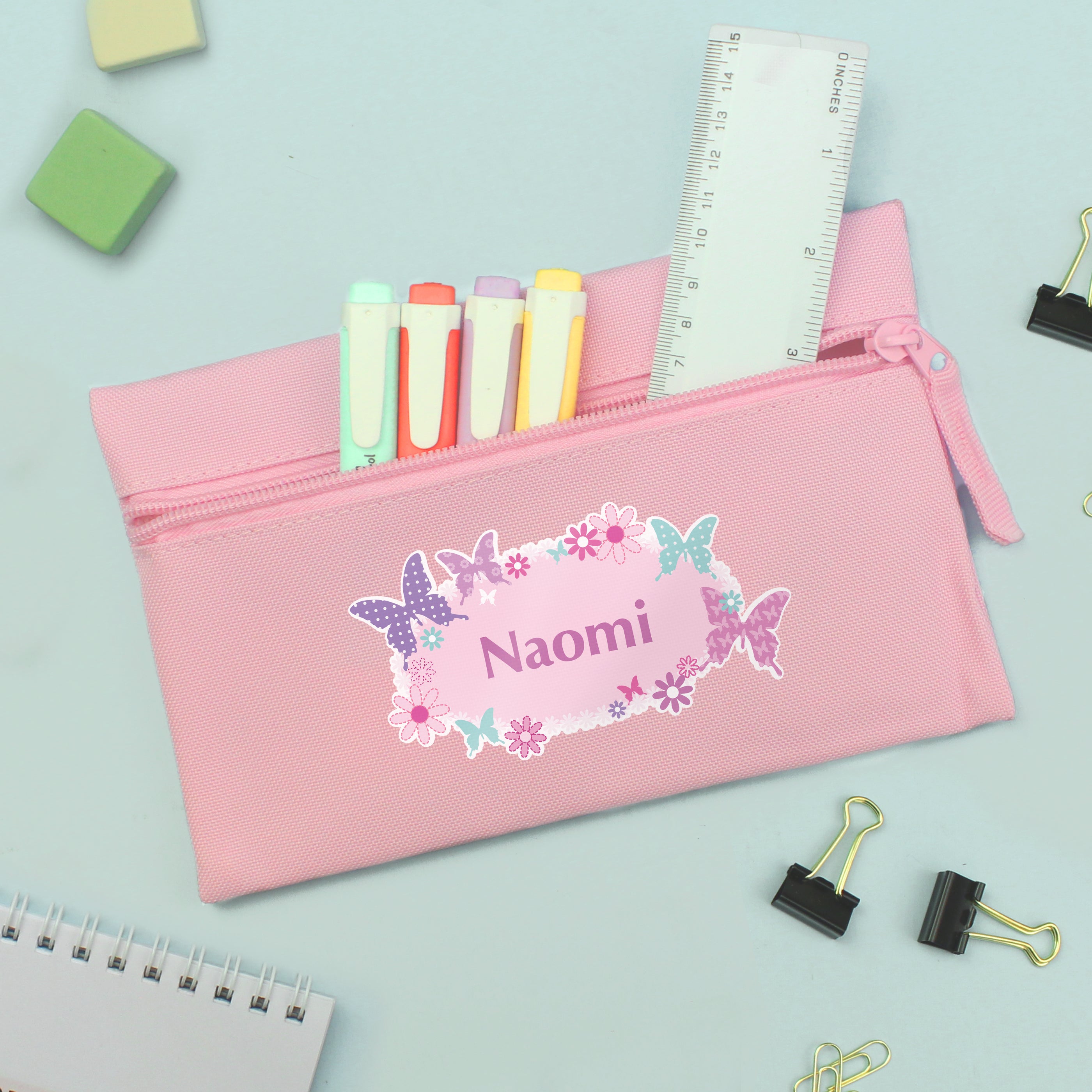 BUTTERFLY PENCIL CASE