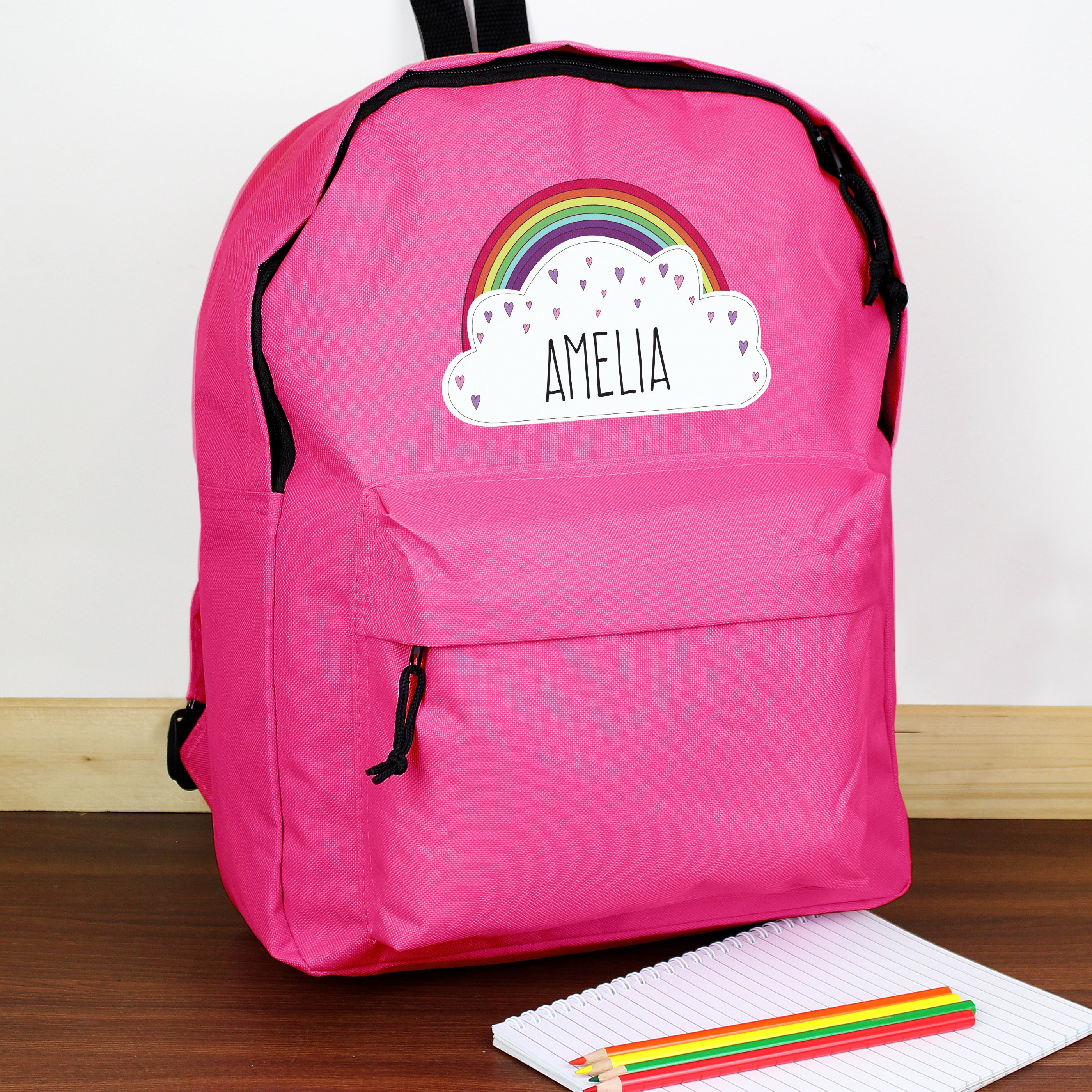 PINK RAINBOW BACKPACK