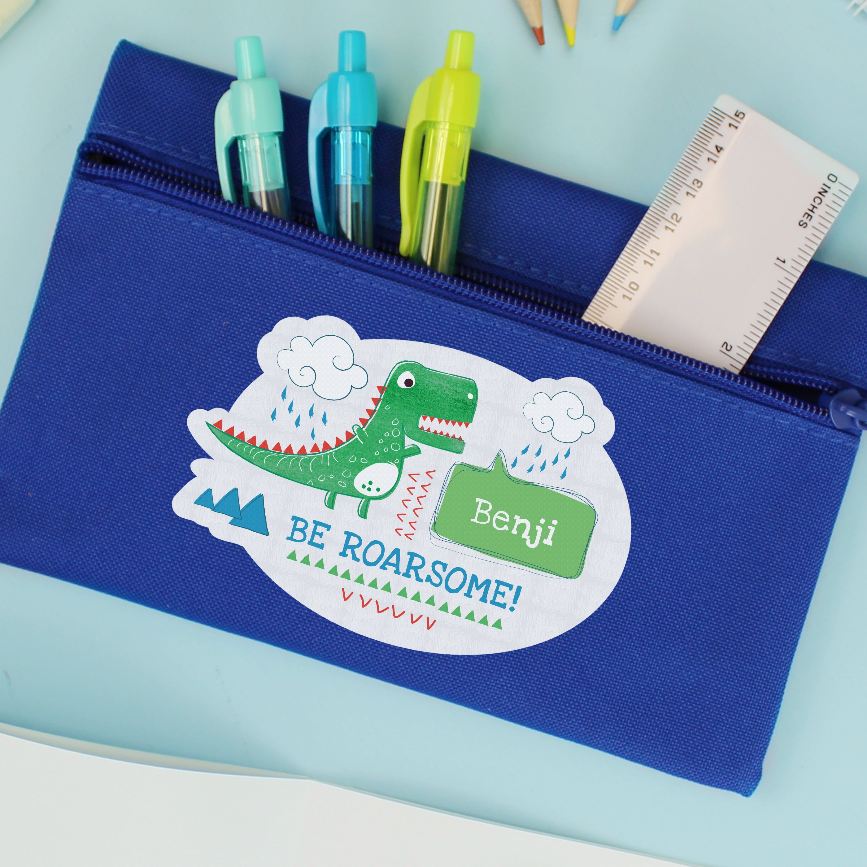 BE ROARSOME PENCIL CASE