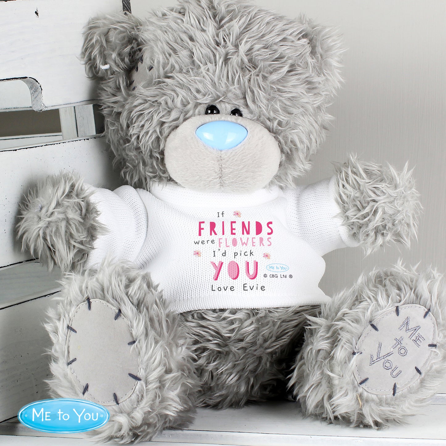 ME TO YOU FLOWERS BEAR