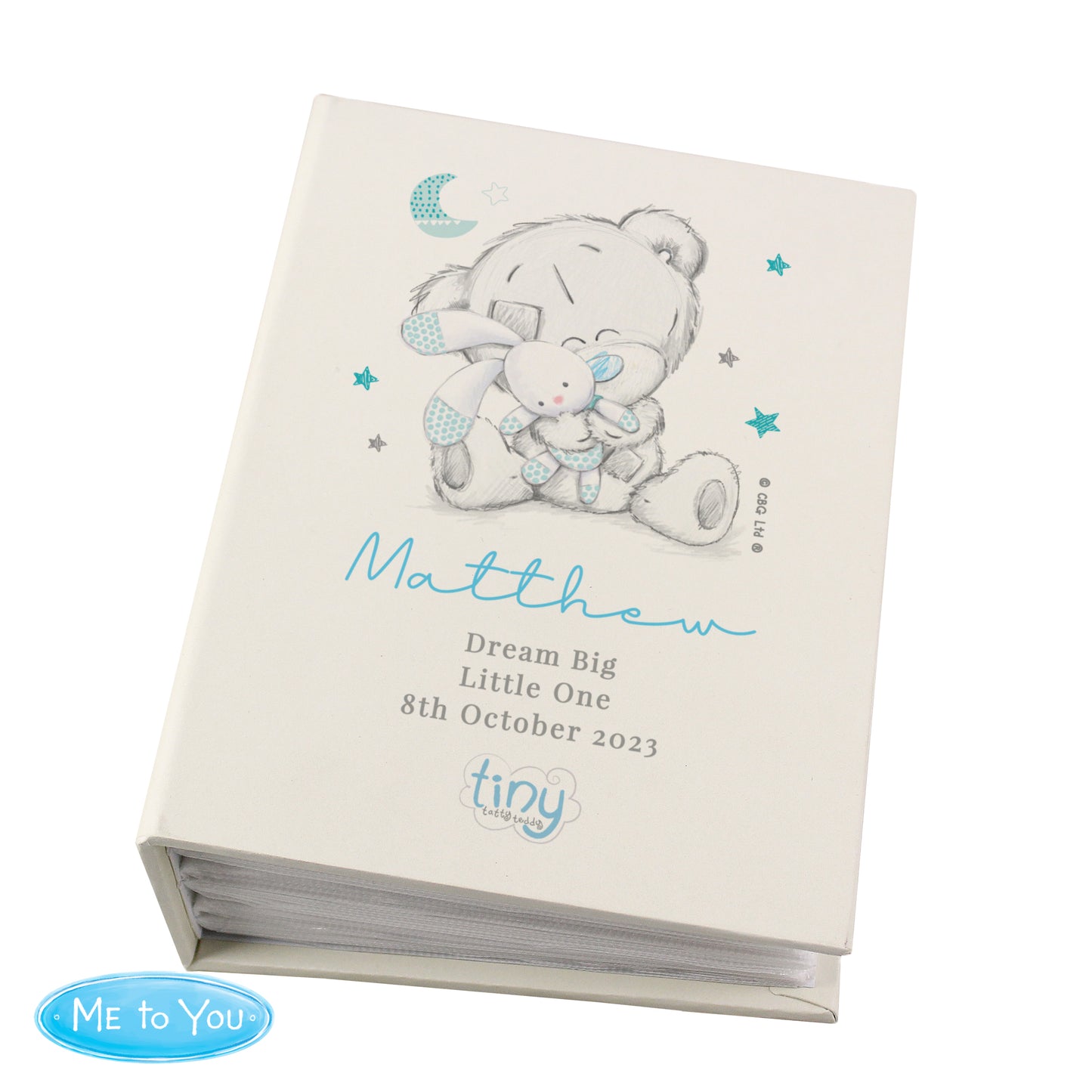 TINY TATTY BLUE PHOTO ALBUM