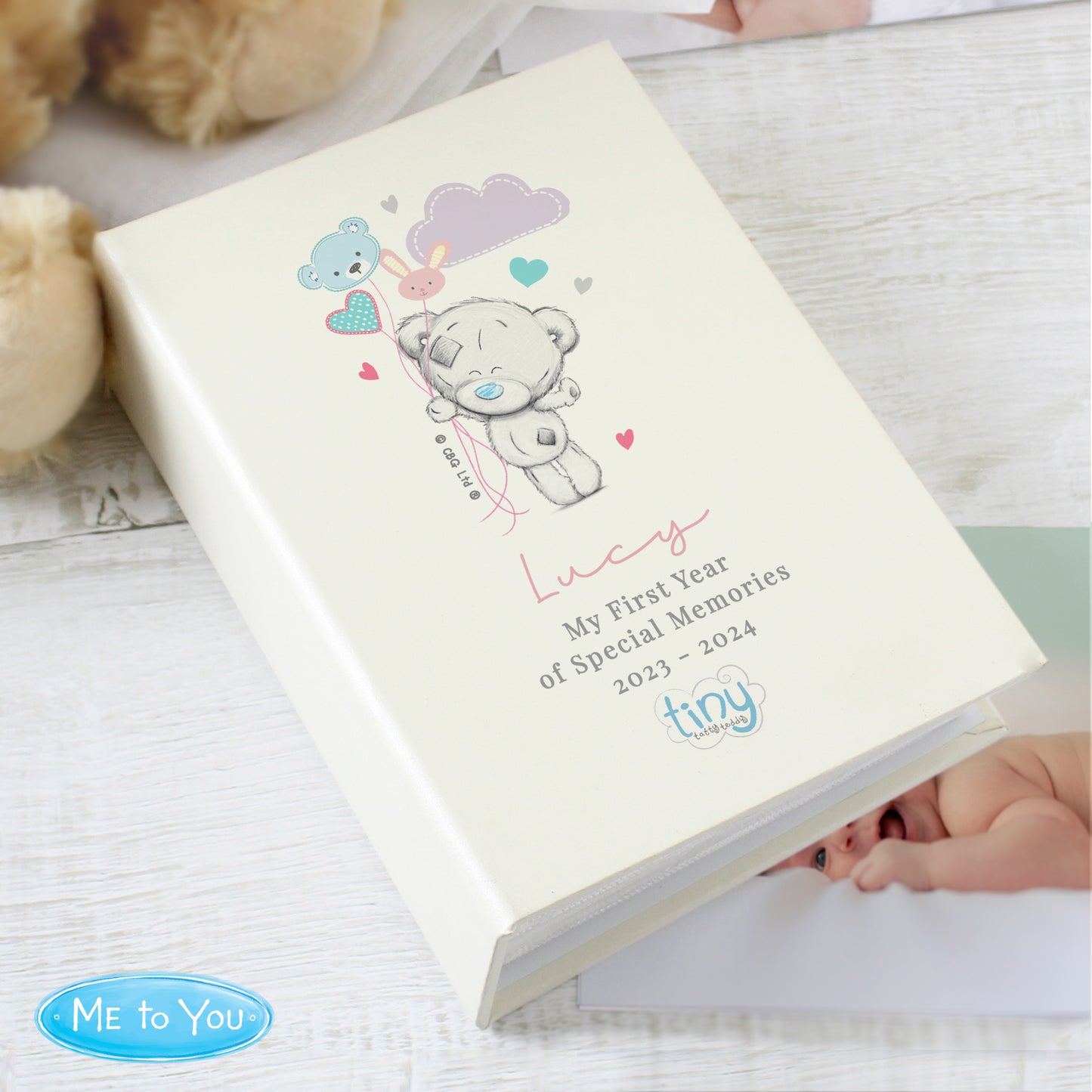 TINY TATTY PINK PHOTO ALBUM