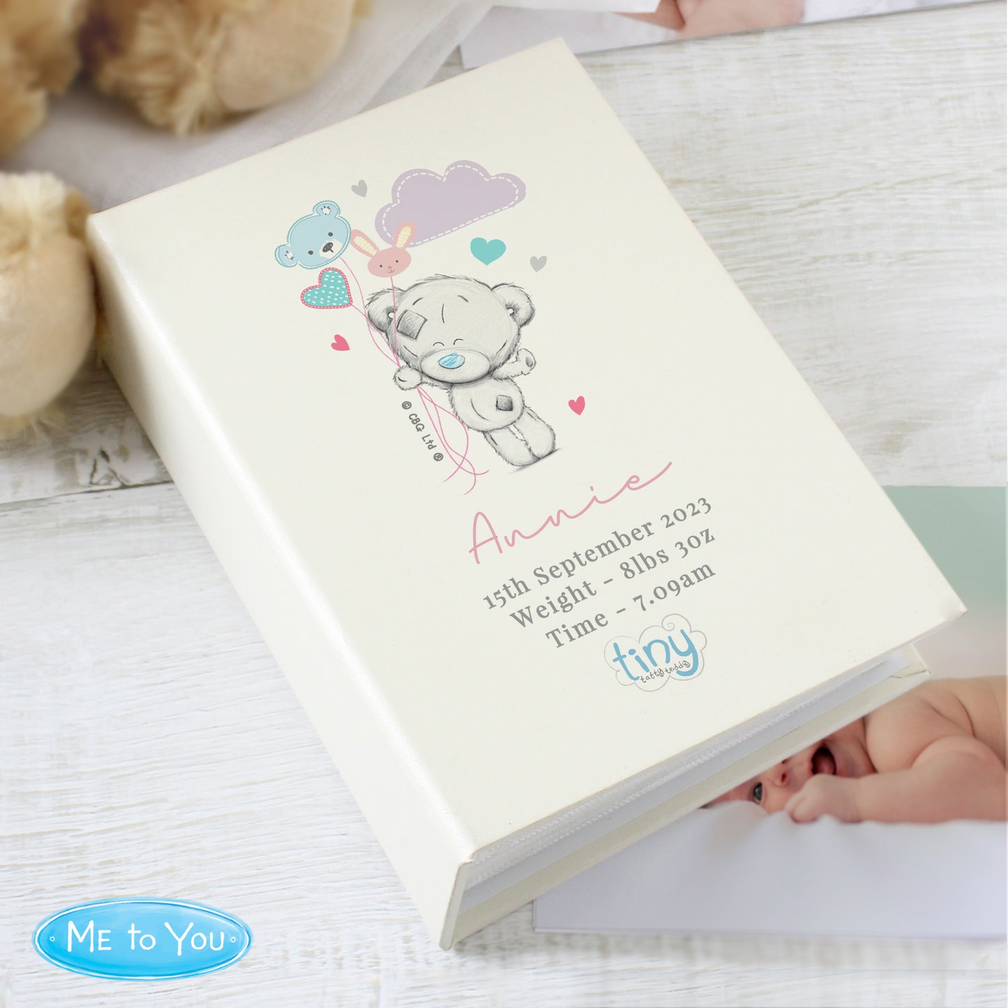 TINY TATTY PINK PHOTO ALBUM