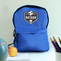 BLUE FOOTBALL BACKPACK