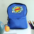 BLUE SUPERHERO BACKPACK