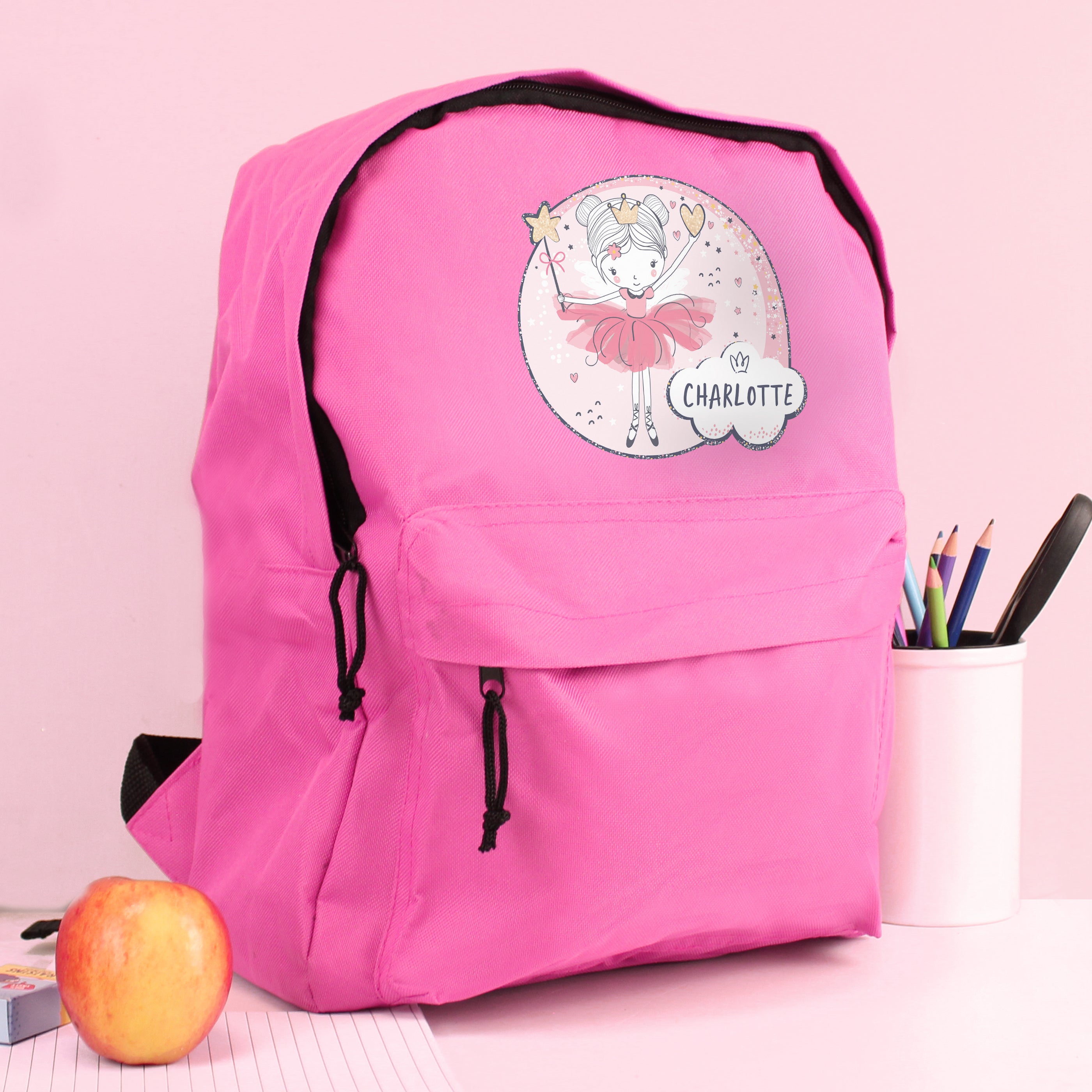 PINK PRINCESS BALLERINA BACKPACK