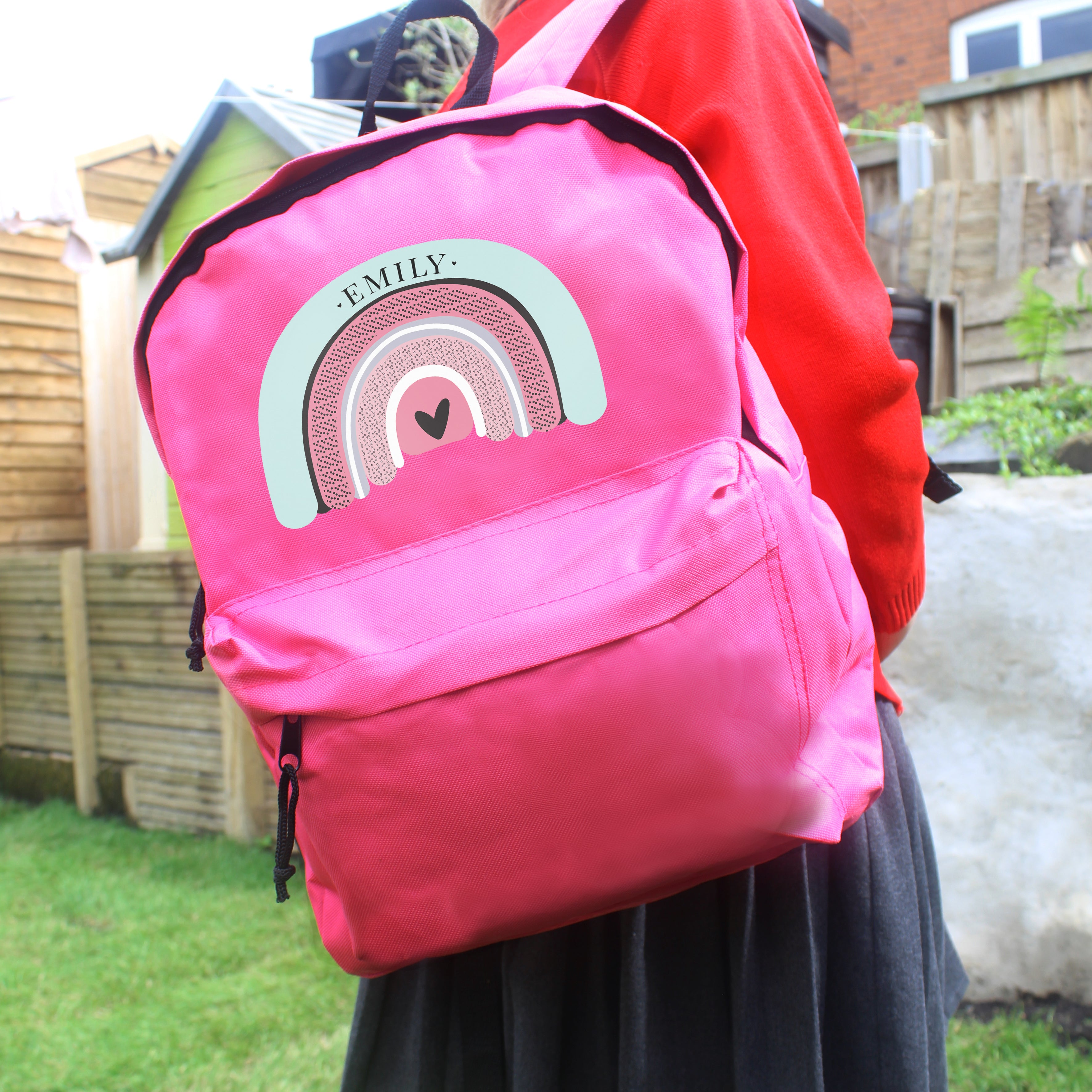 PINK RAINBOW BACKPACK