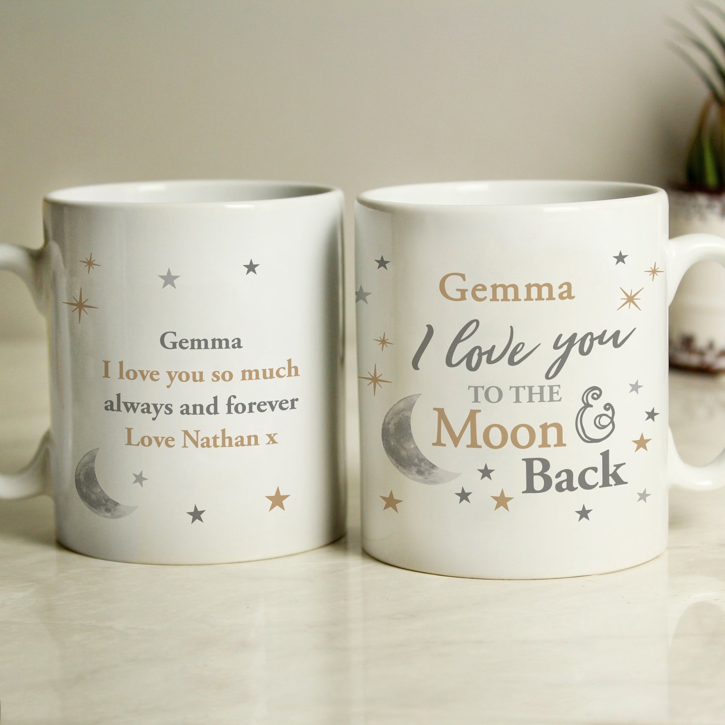 TO THE MOON & BACK MUG