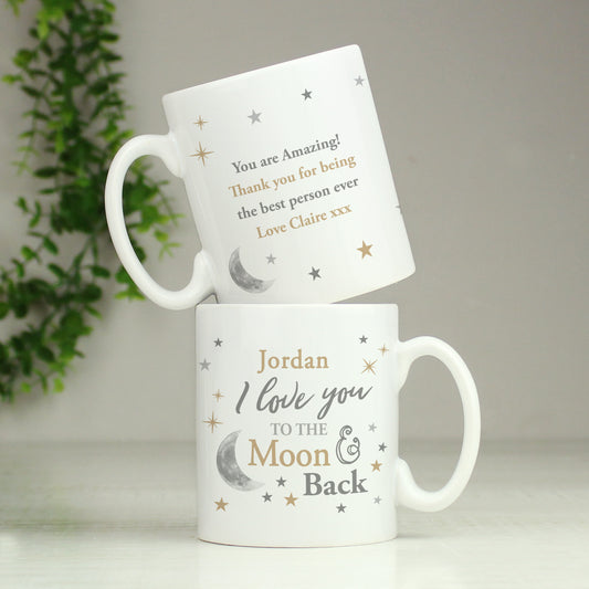TO THE MOON & BACK MUG