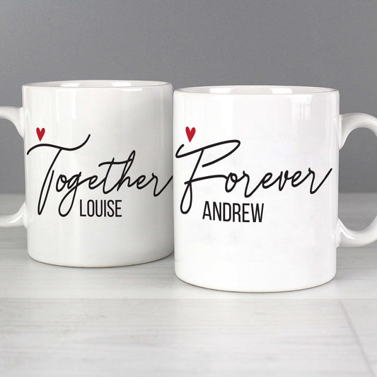 TOGETHER FOREVER MUG SET