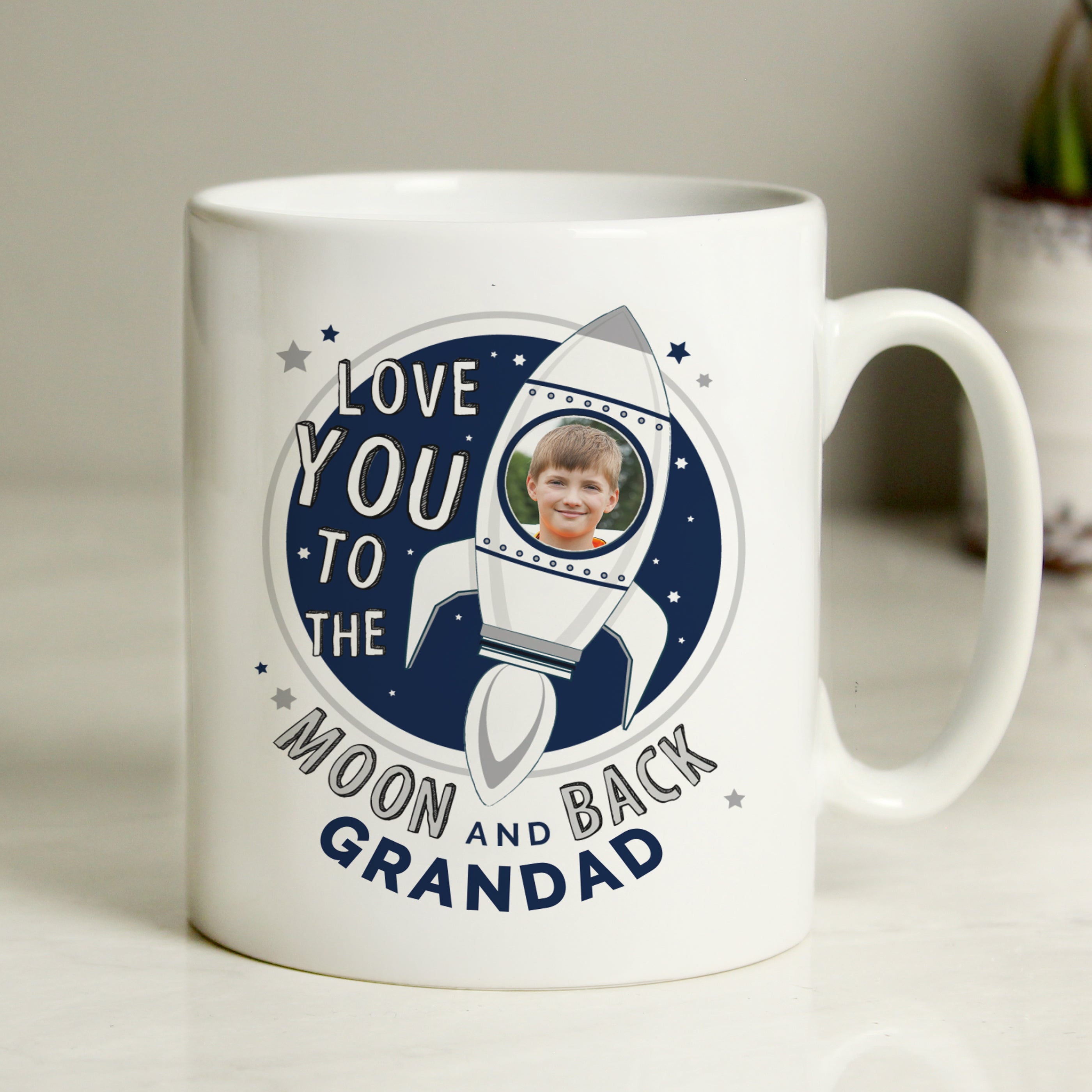 MOON & BACK PHOTO MUG