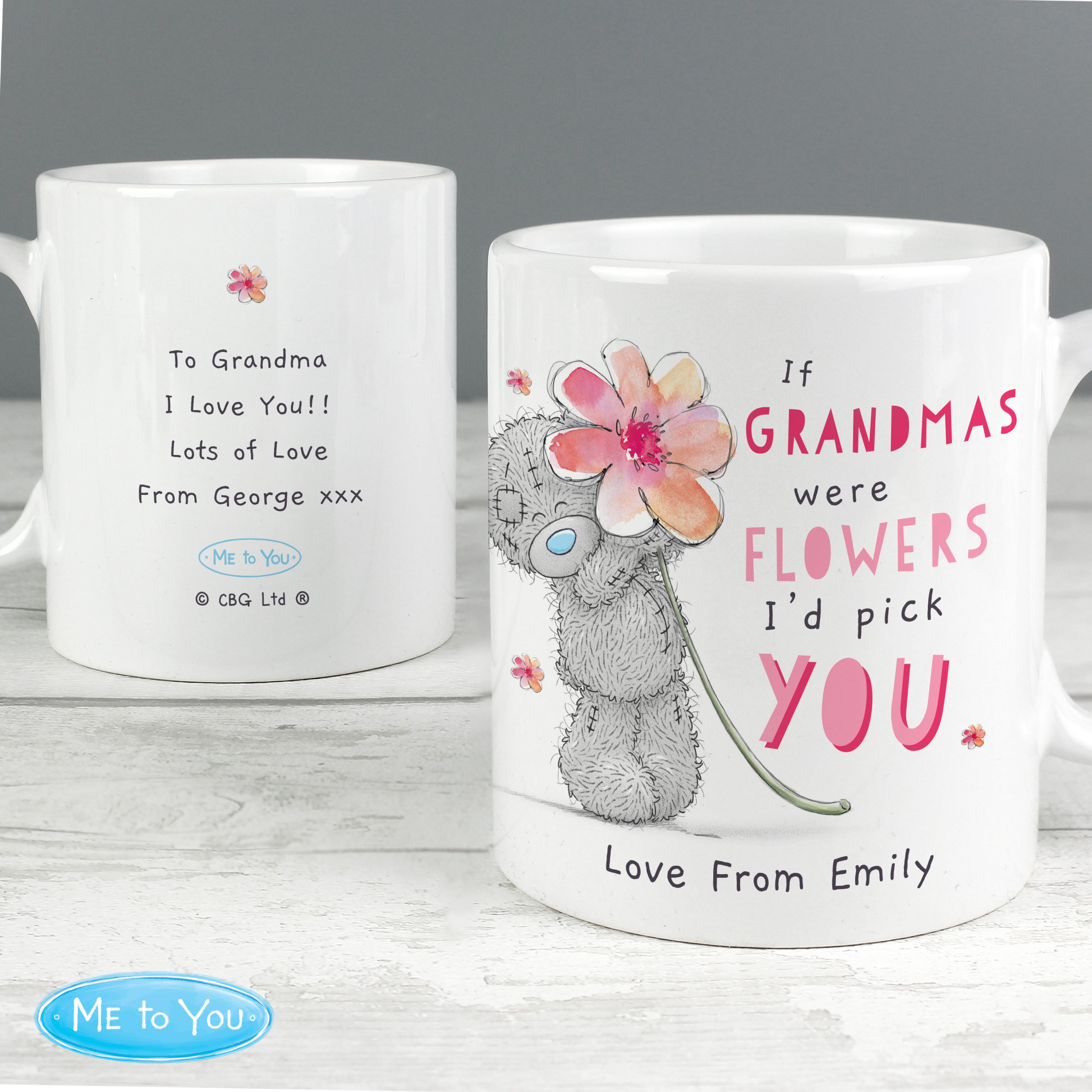 ME TO YOU FLOWERS MUG