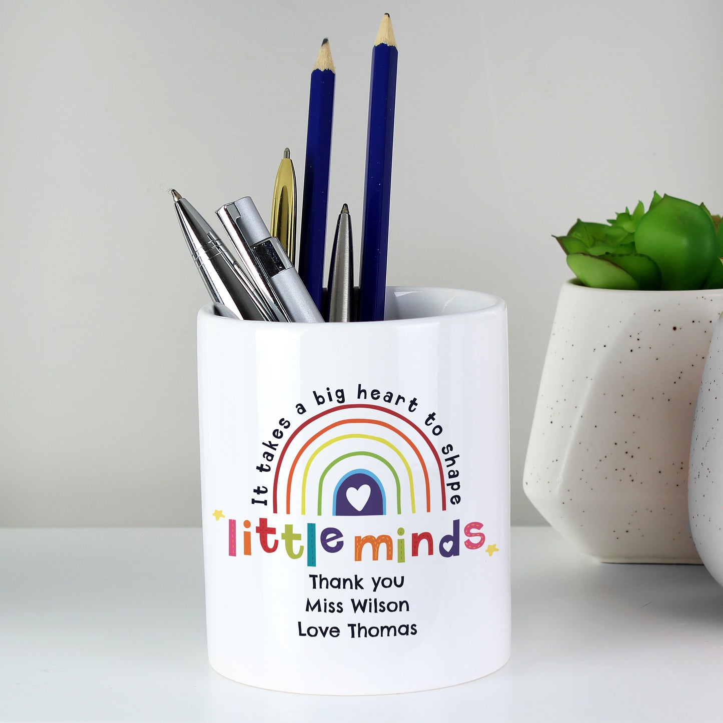 SHAPE LITTLE MINDS CERAMIC POT
