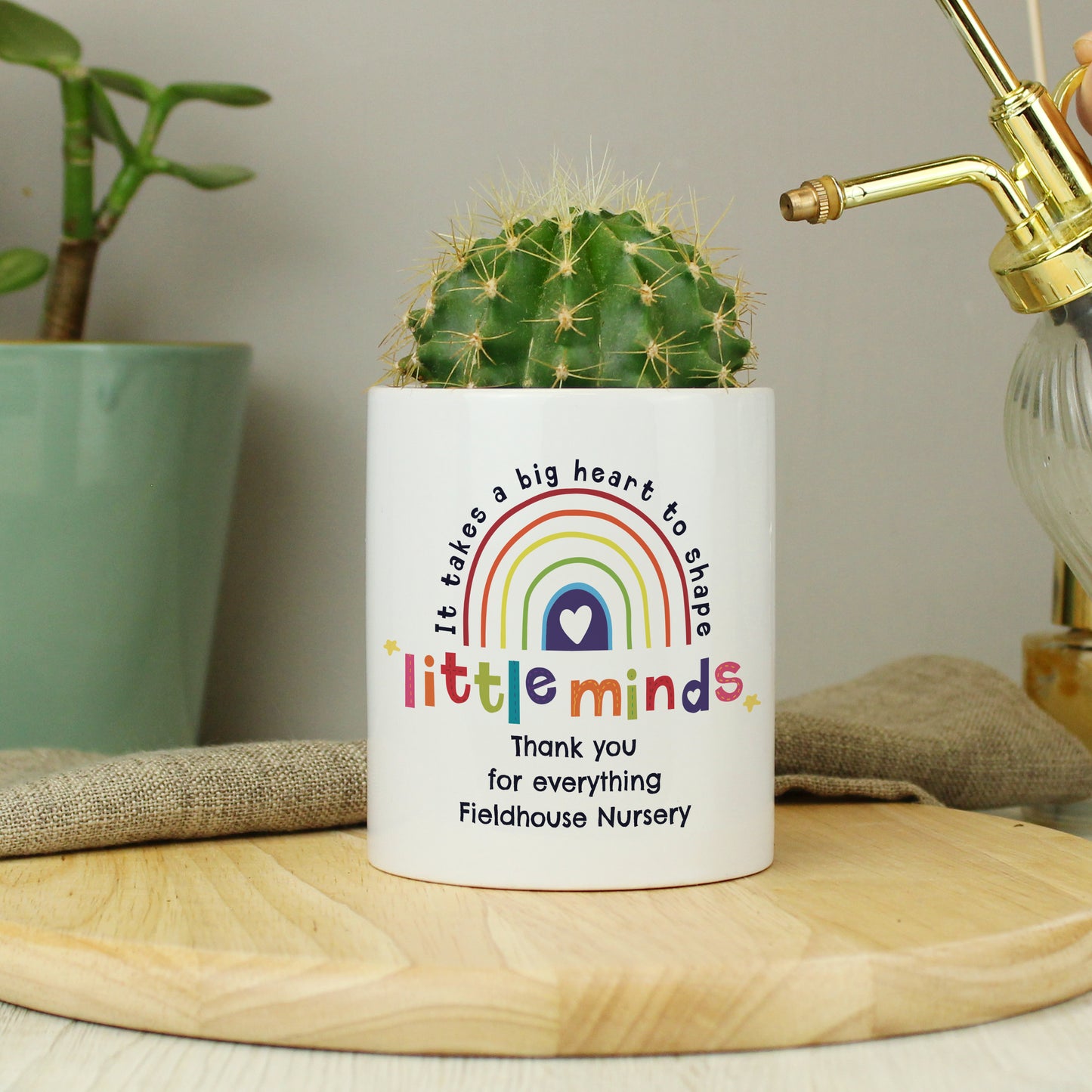 SHAPE LITTLE MINDS CERAMIC POT