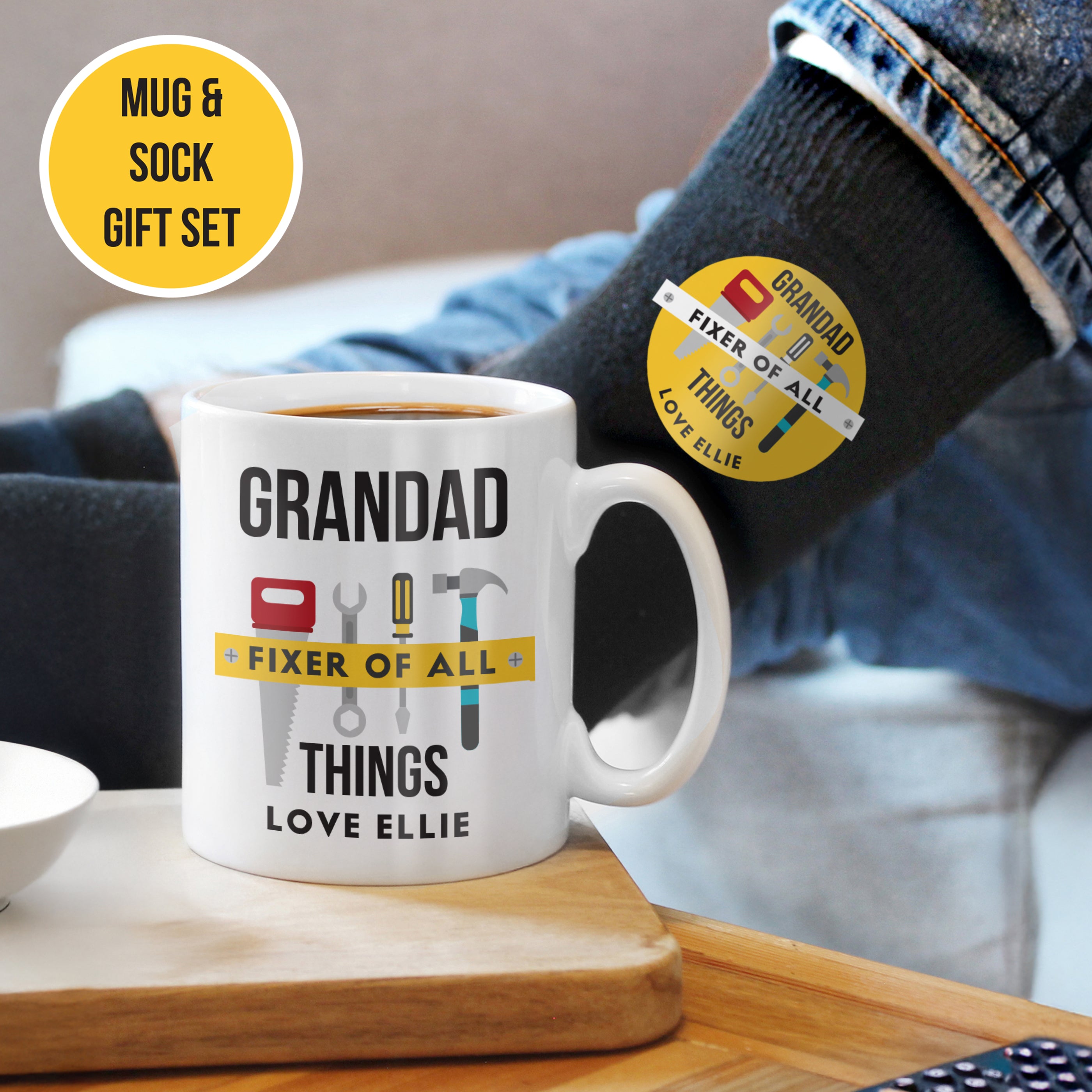 FIXER MUG & SOCKS SET