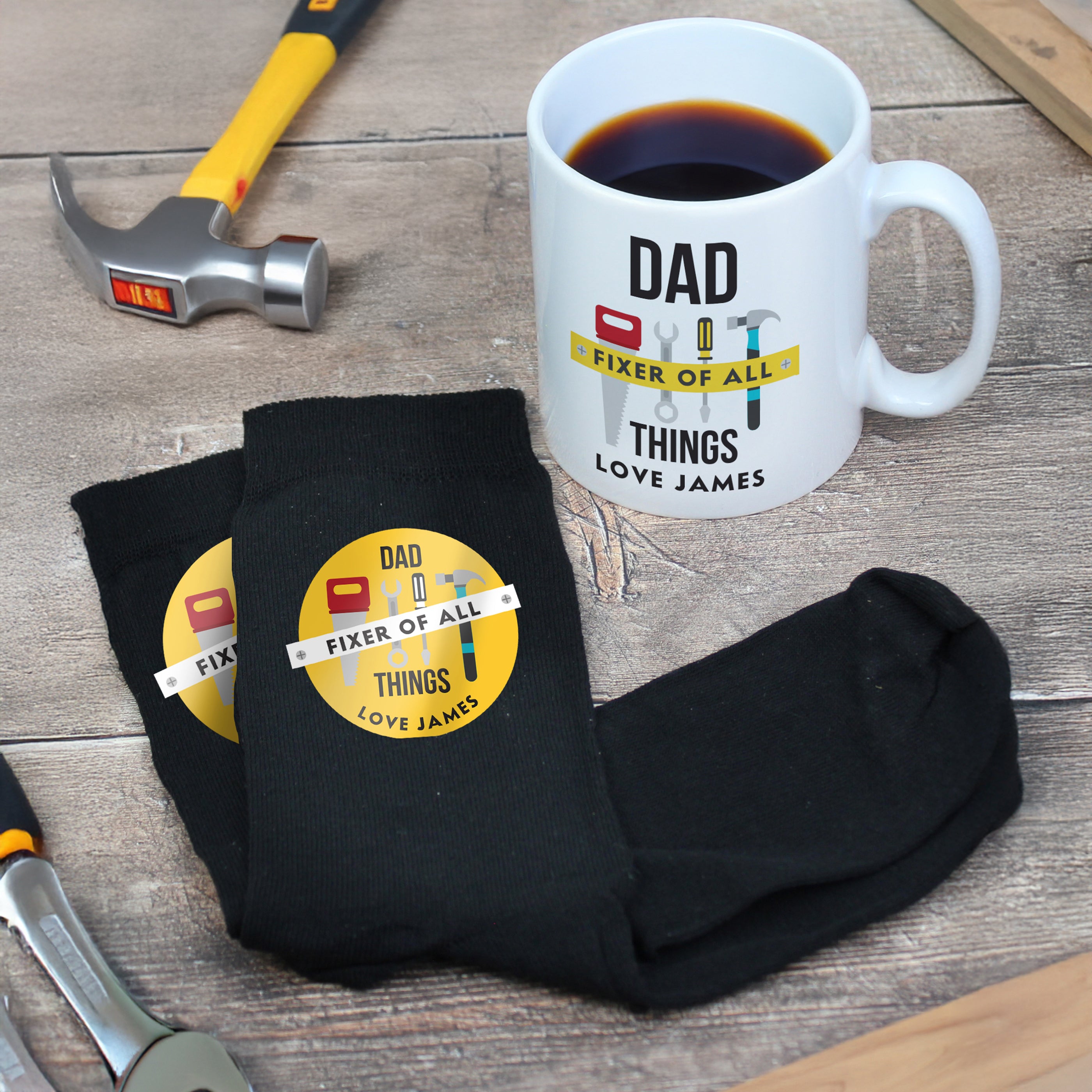 FIXER MUG & SOCKS SET