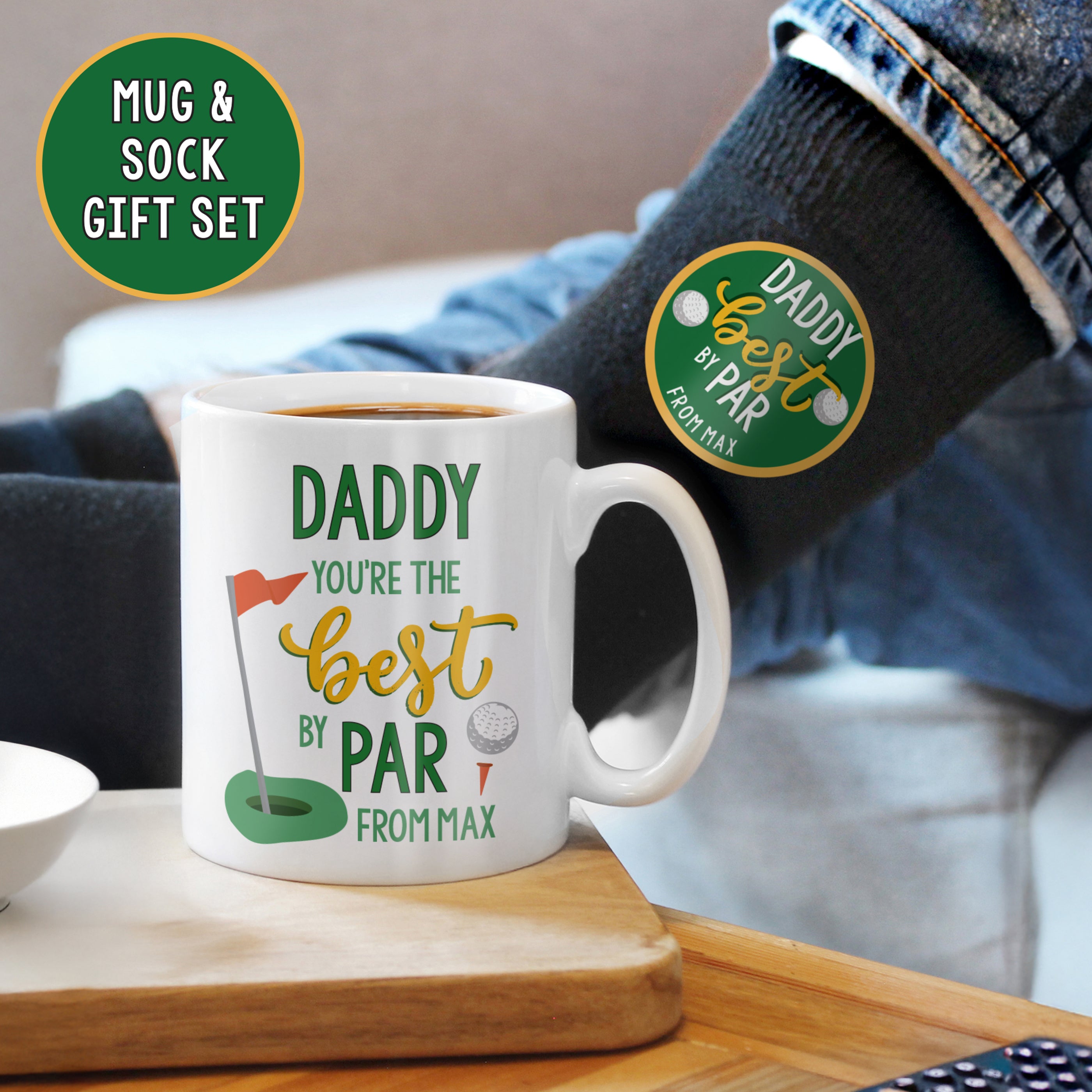 BEST BY PAR MUG & SOCKS SET