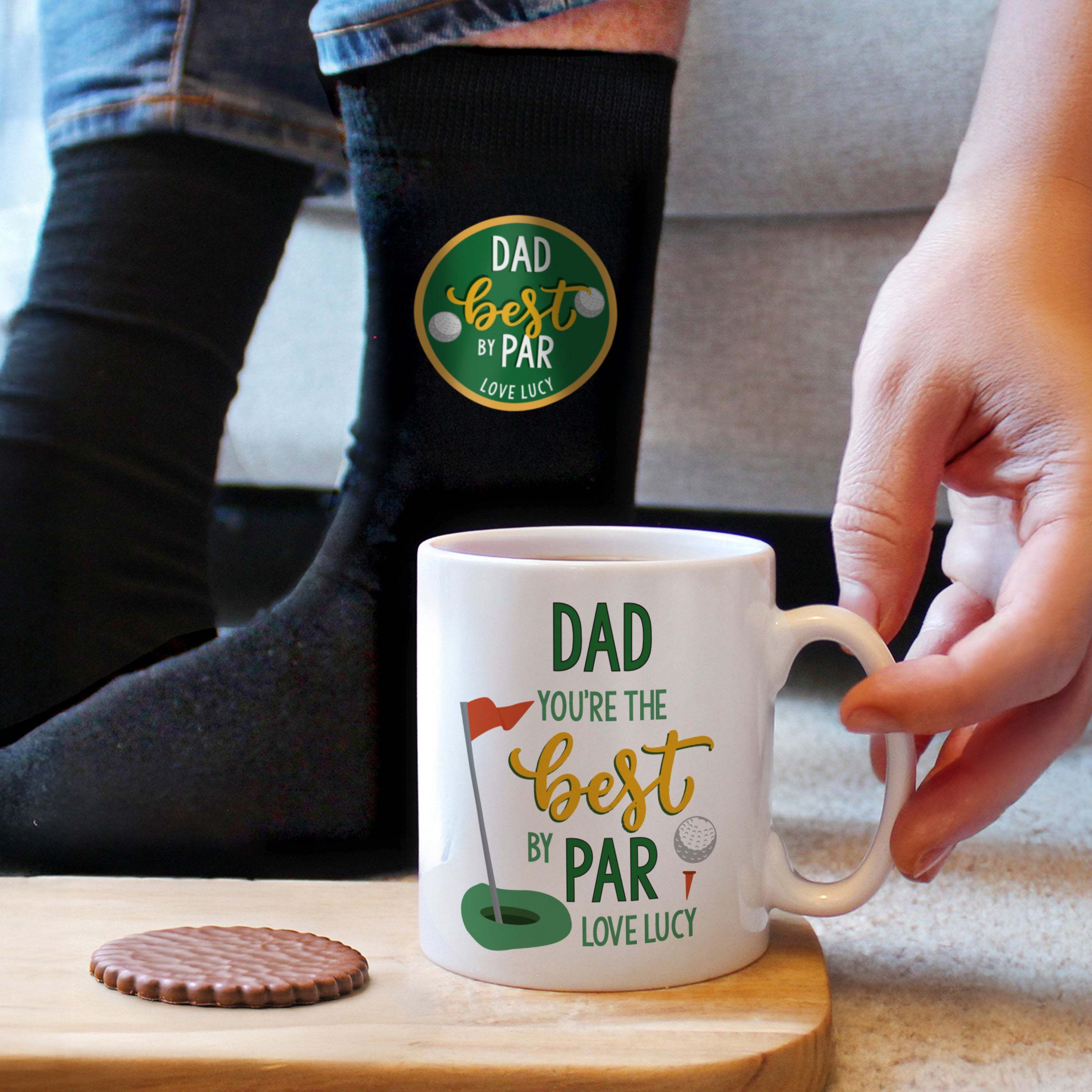 BEST BY PAR MUG & SOCKS SET