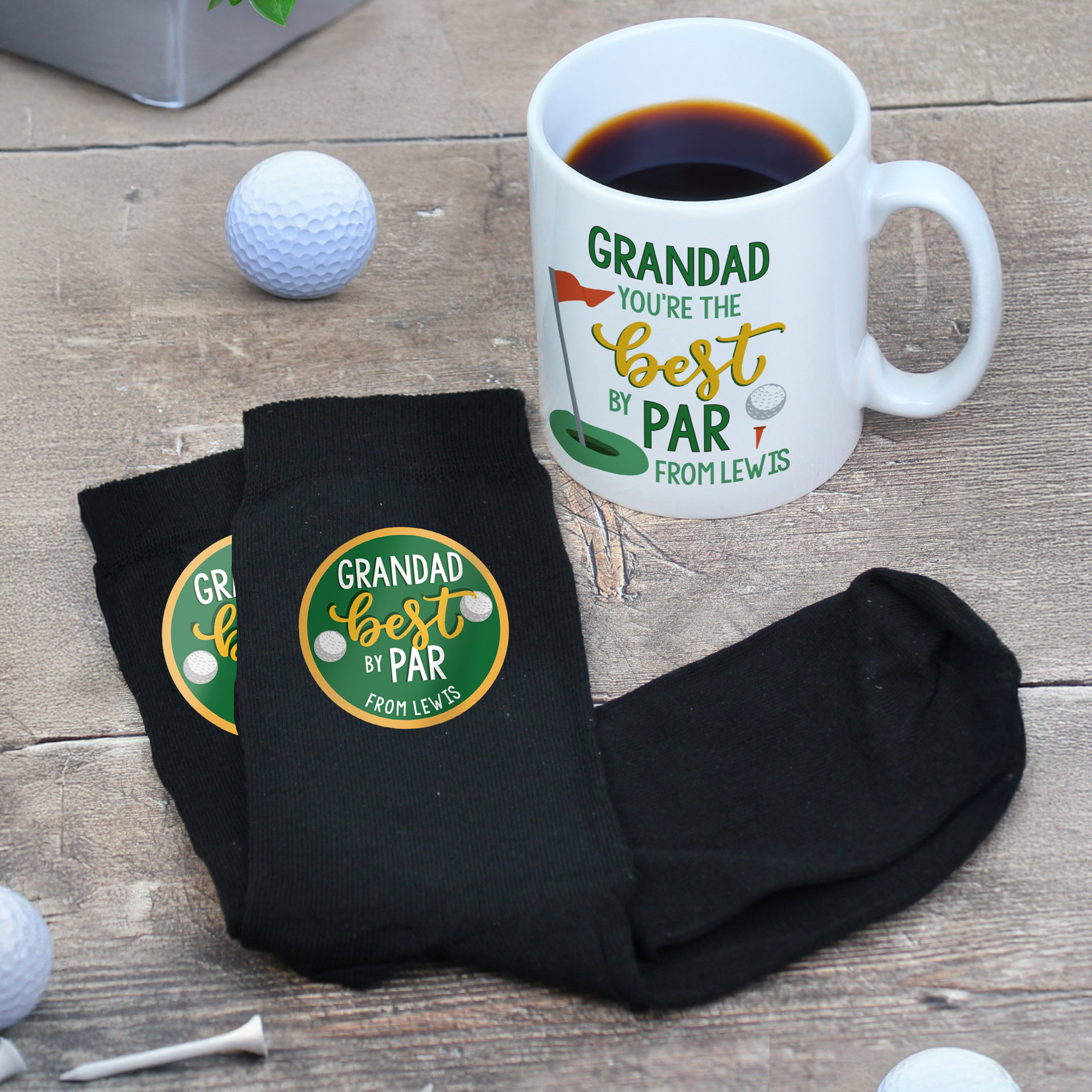 BEST BY PAR MUG & SOCKS SET