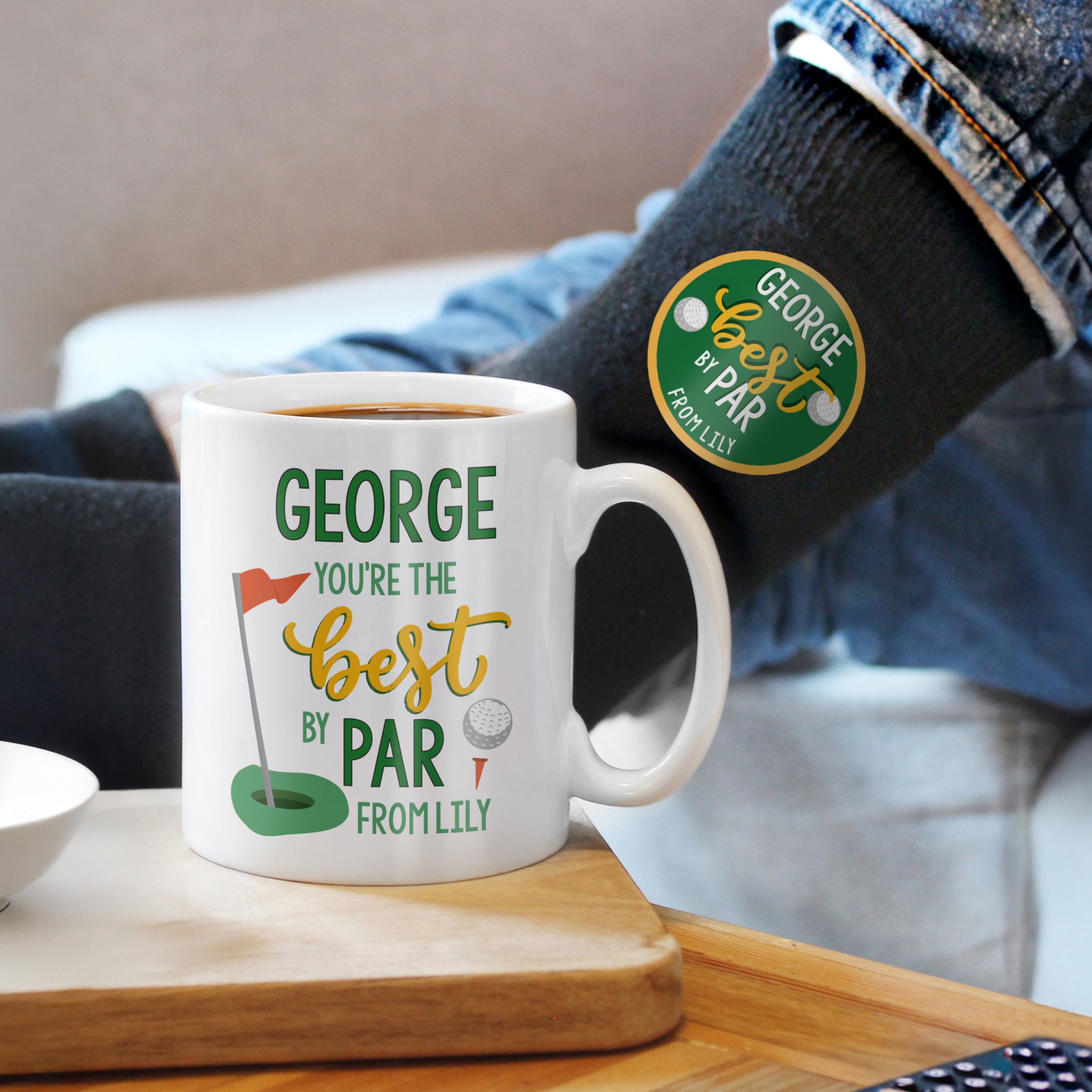 BEST BY PAR MUG & SOCKS SET