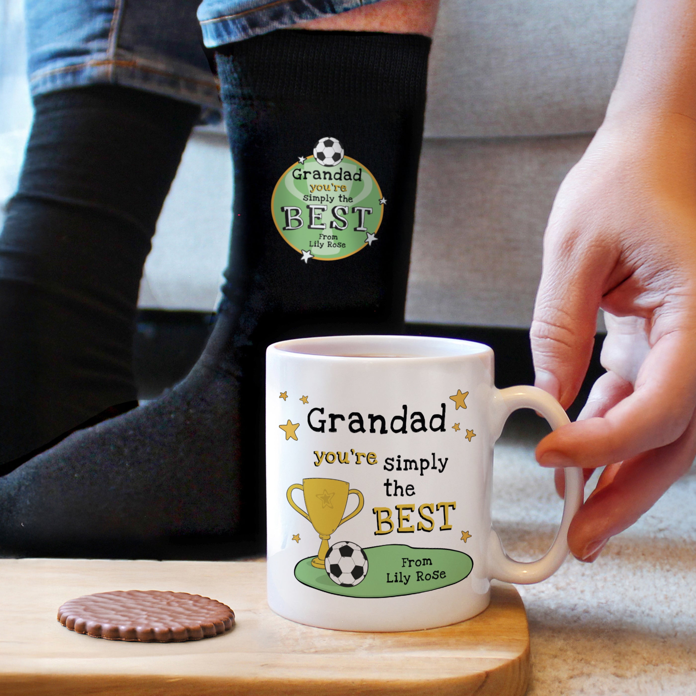SIMPLY THE BEST MUG & SOCKS SET