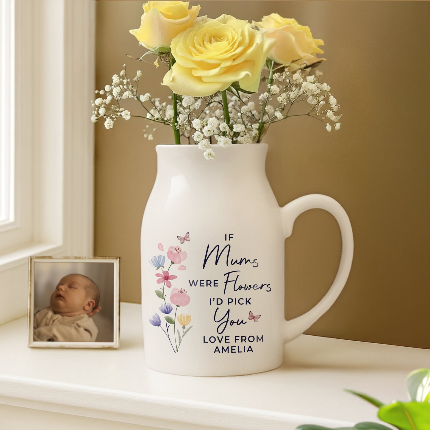 I'D PICK YOU JUG VASE