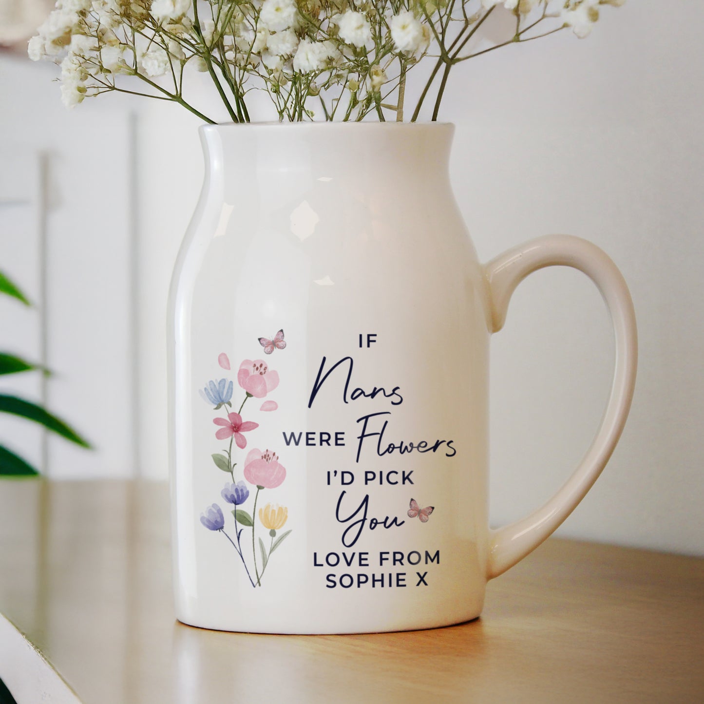 I'D PICK YOU JUG VASE