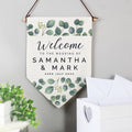 BOTANICAL WEDDING HANGING BANNER
