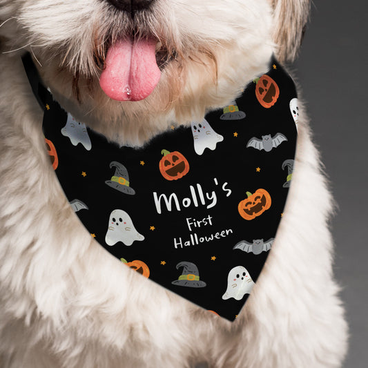 HALLOWEEN DOG BANDANA