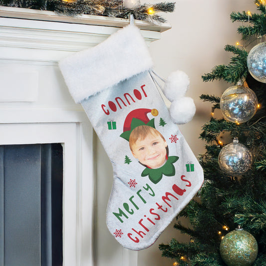 ELF PHOTO UPLOAD STOCKING