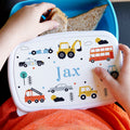 BLUE CARS LUNCH BOX