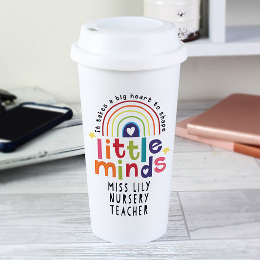 SHAPE LITTLE MINDS TRAVEL MUG