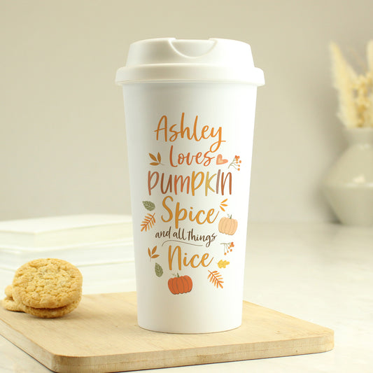 PUMPKIN SPICE TRAVEL MUG