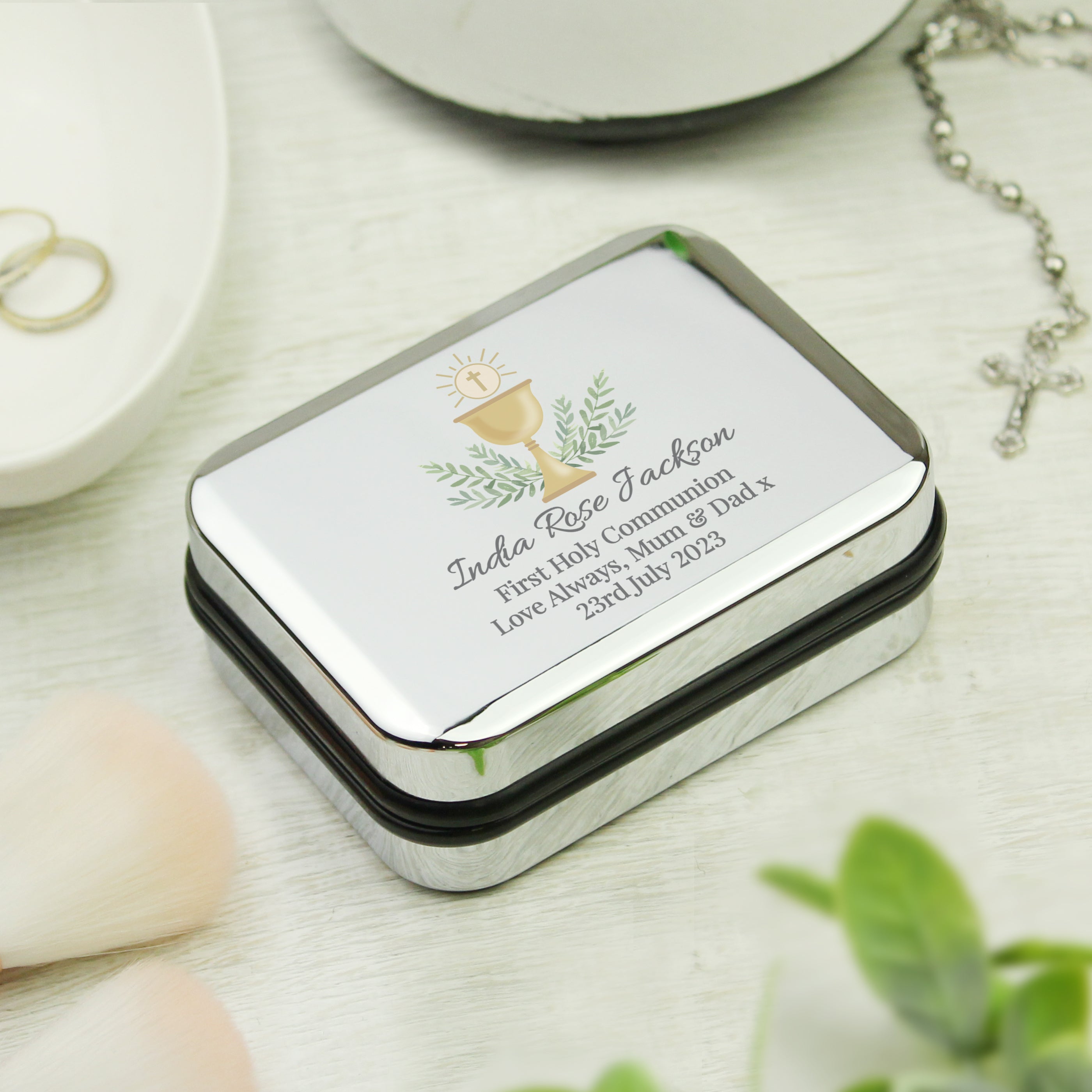 HOLY COMMUNION NECKLACE GIFT BOX
