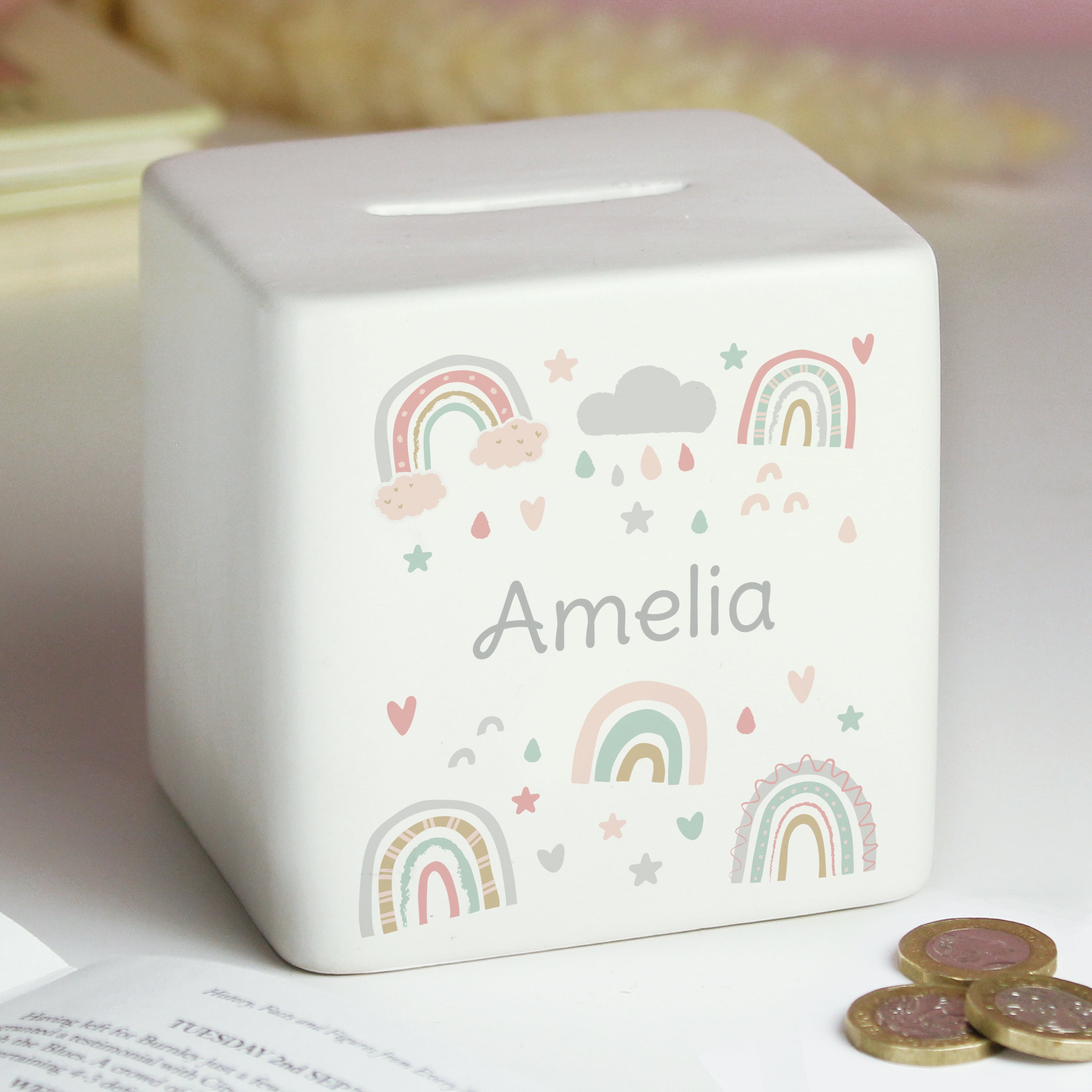 RAINBOW MONEY BOX