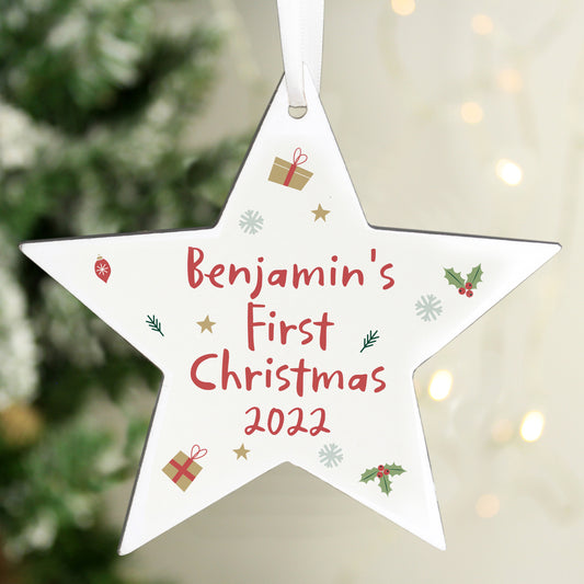 1ST CHRISTMAS STAR