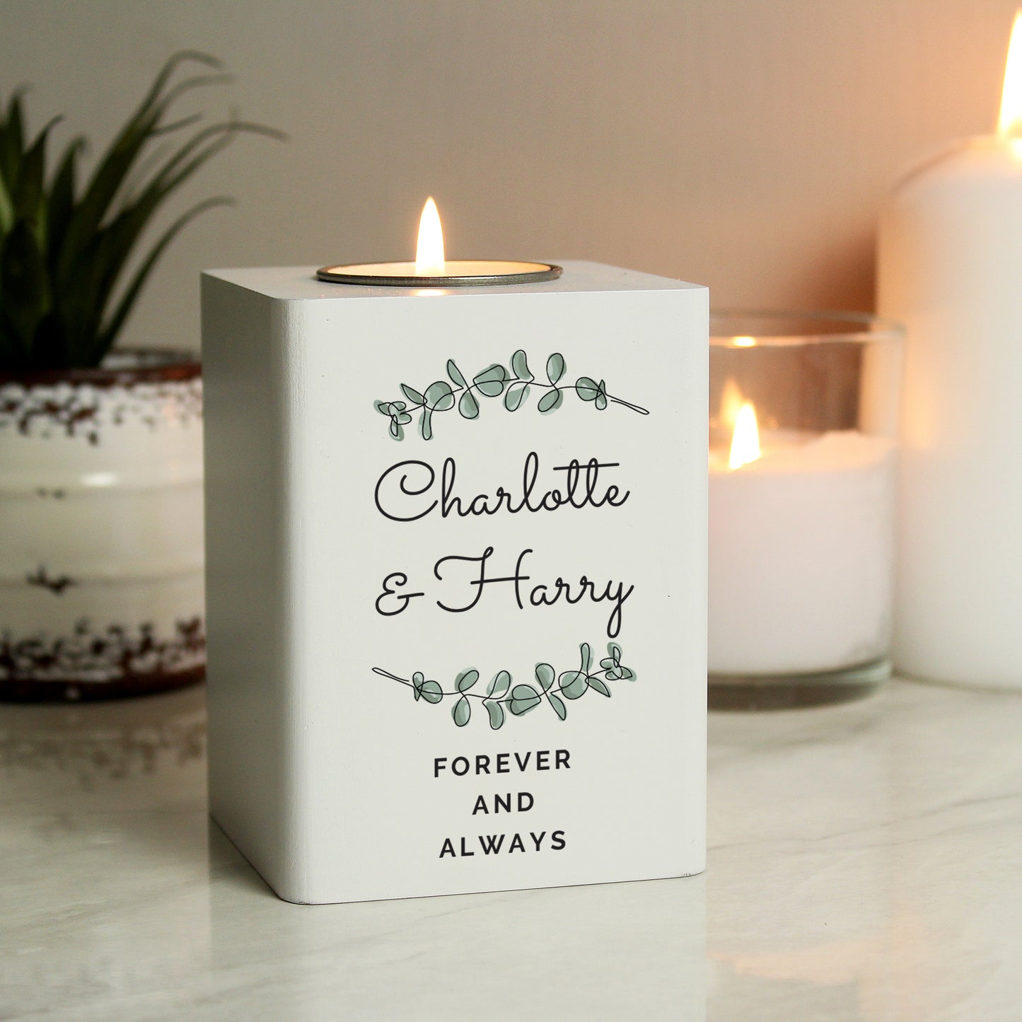 BOTANICAL TEA LIGHT HOLDER