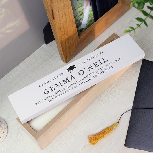 GRADUATION CERTIFICATE HOLDER