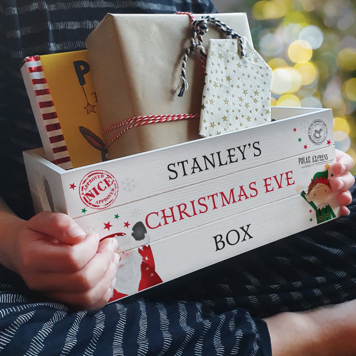 PERSONALISED CHRISTMAS CRATE