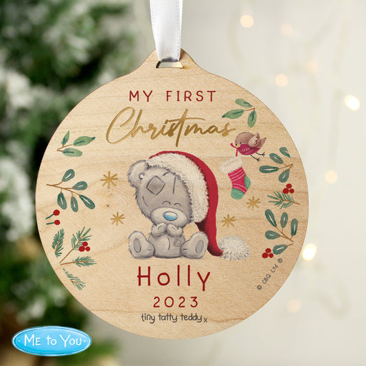 TATTY TEDDY 1ST CHRISTMAS DECORATION