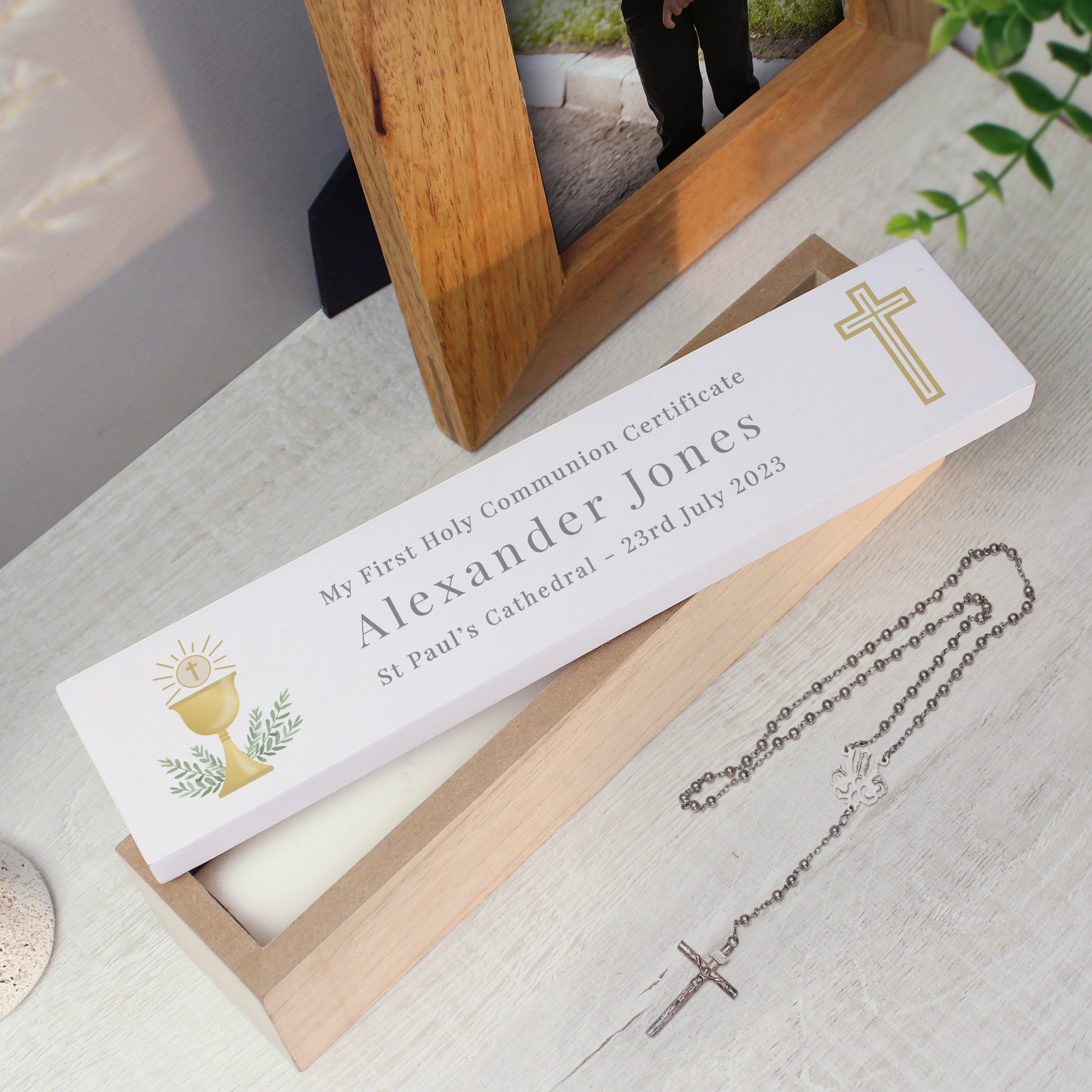 COMMUNION CERTIFICATE HOLDER