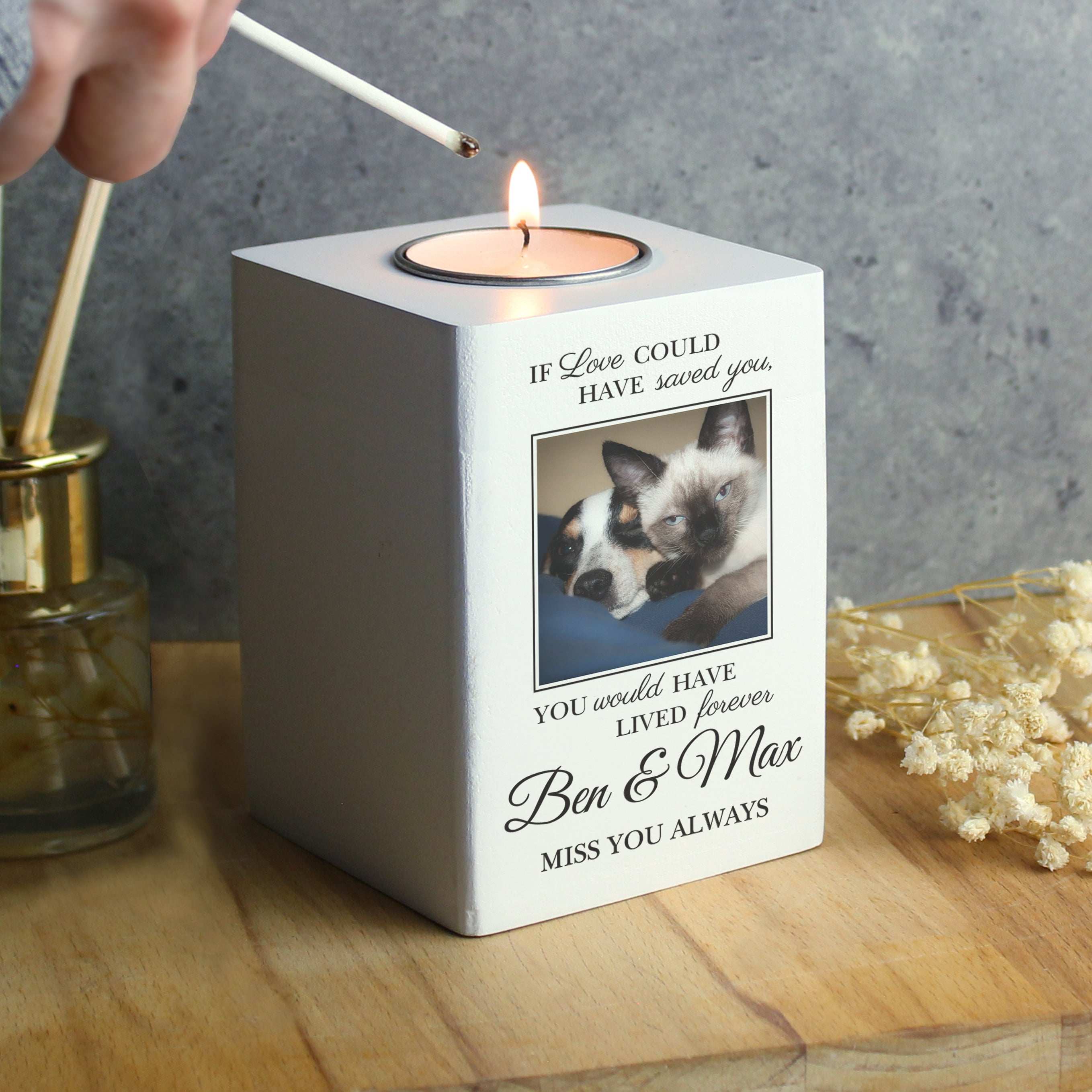 PET MEMORIAL TEALIGHT HOLDER