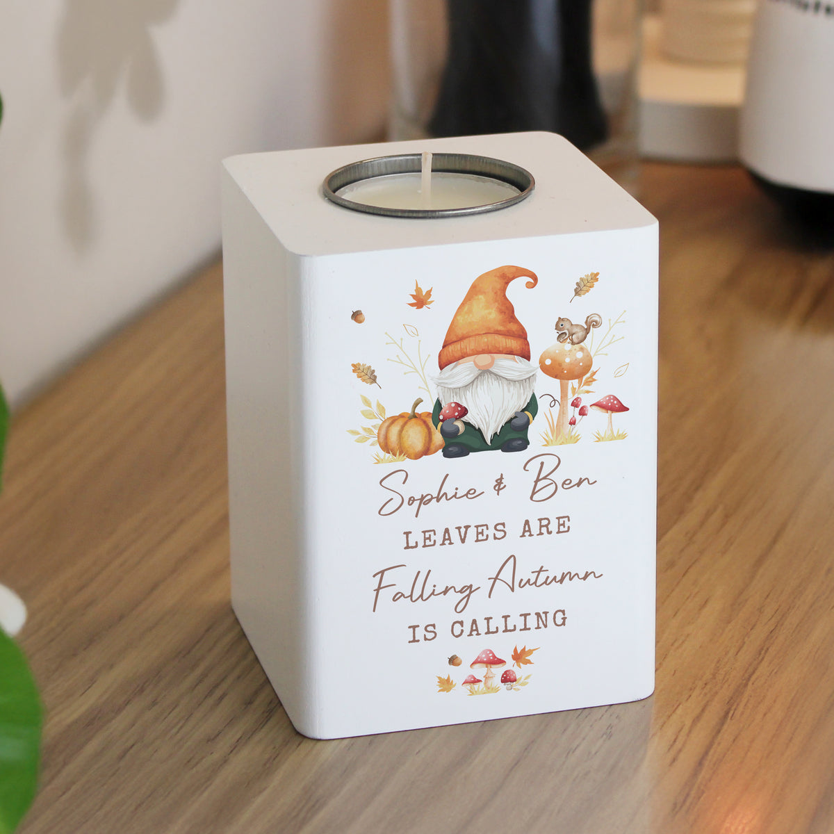 AUTUMN GONK TEALIGHT HOLDER