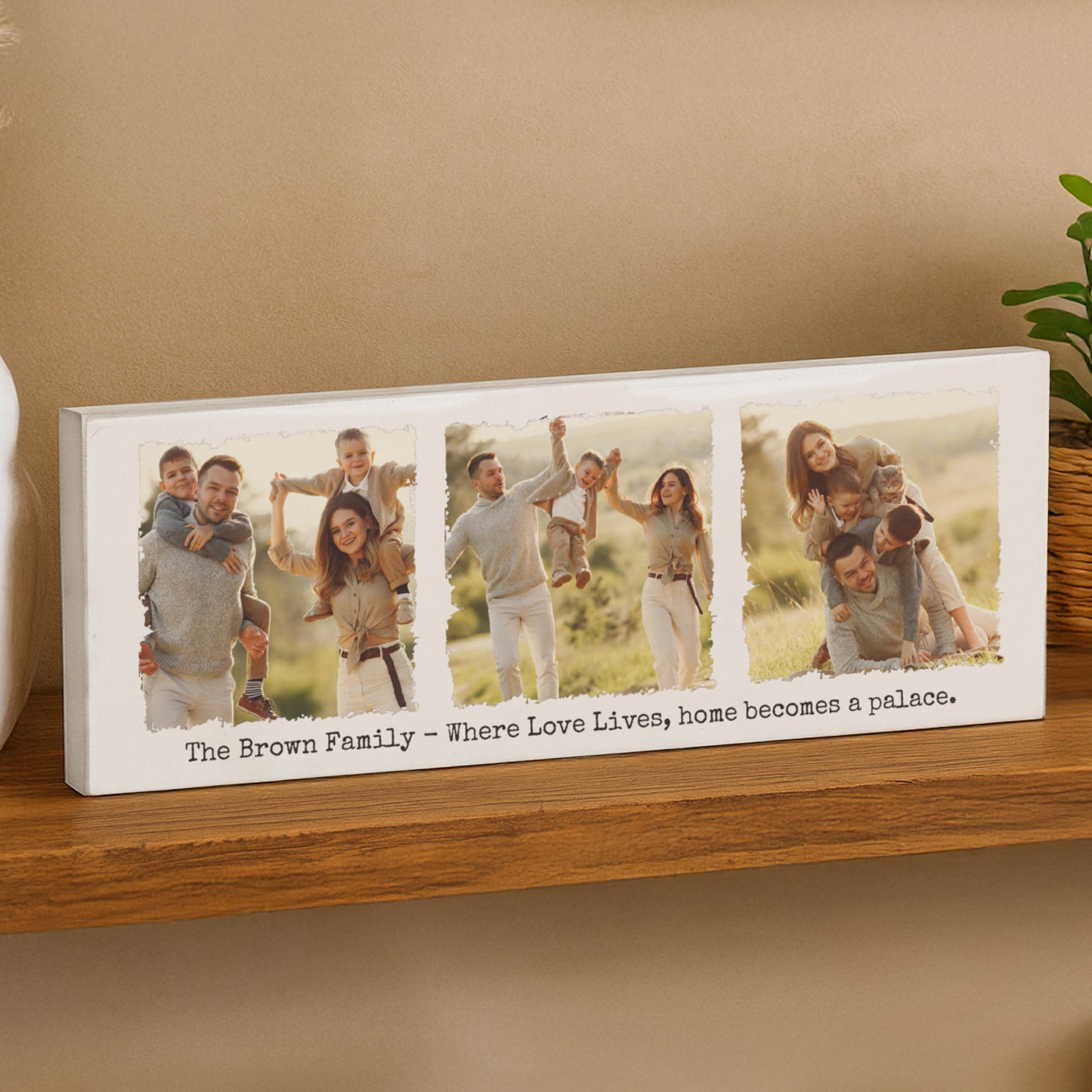 PERSONALISED PHOTO MANTEL BLOCK