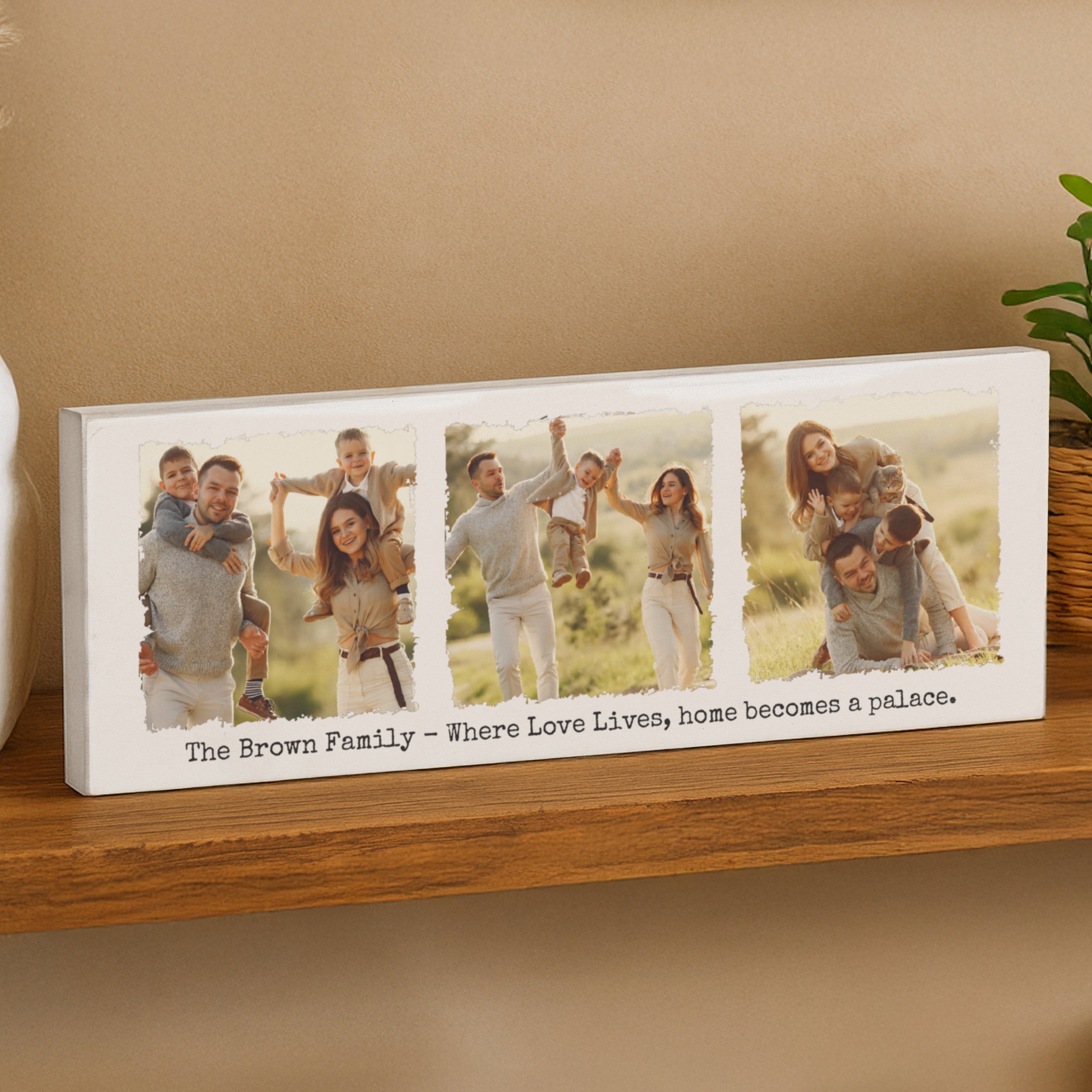 PERSONALISED PHOTO MANTEL BLOCK