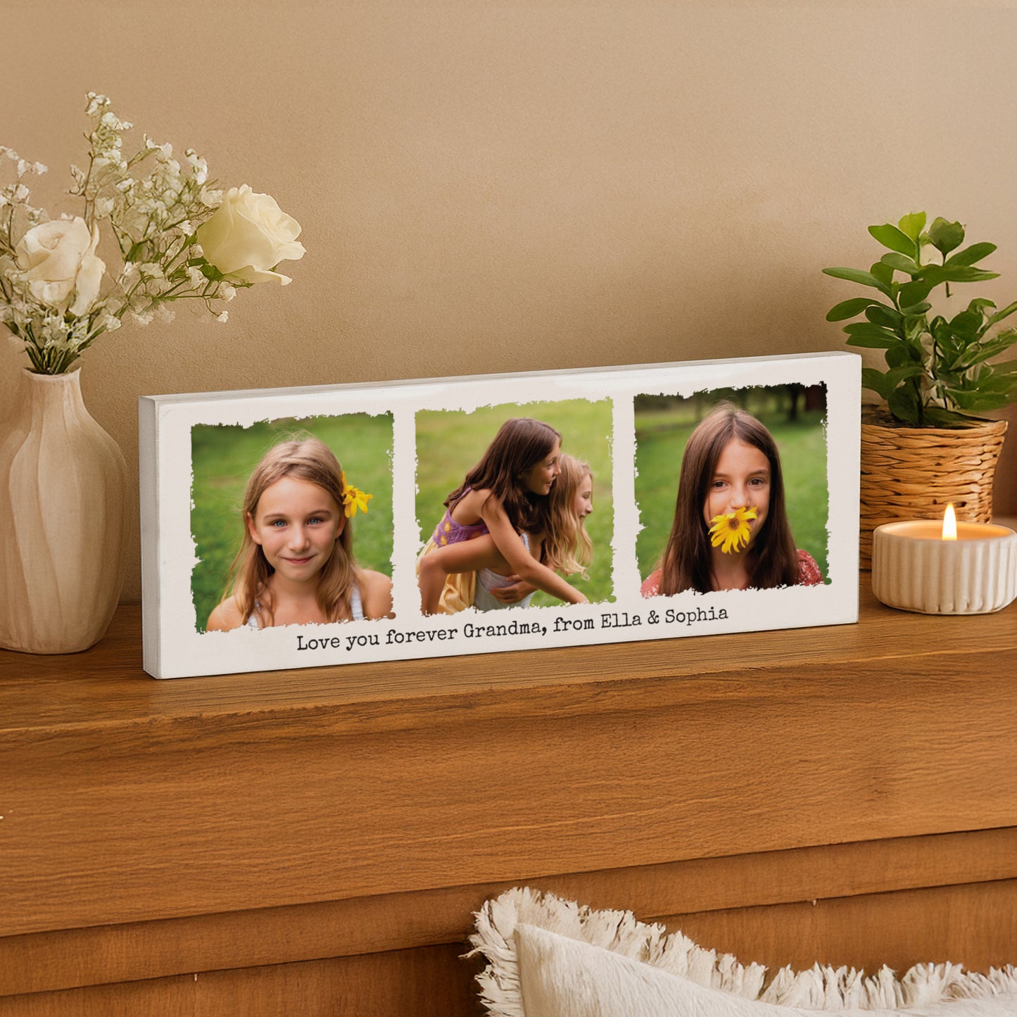 PERSONALISED PHOTO MANTEL BLOCK