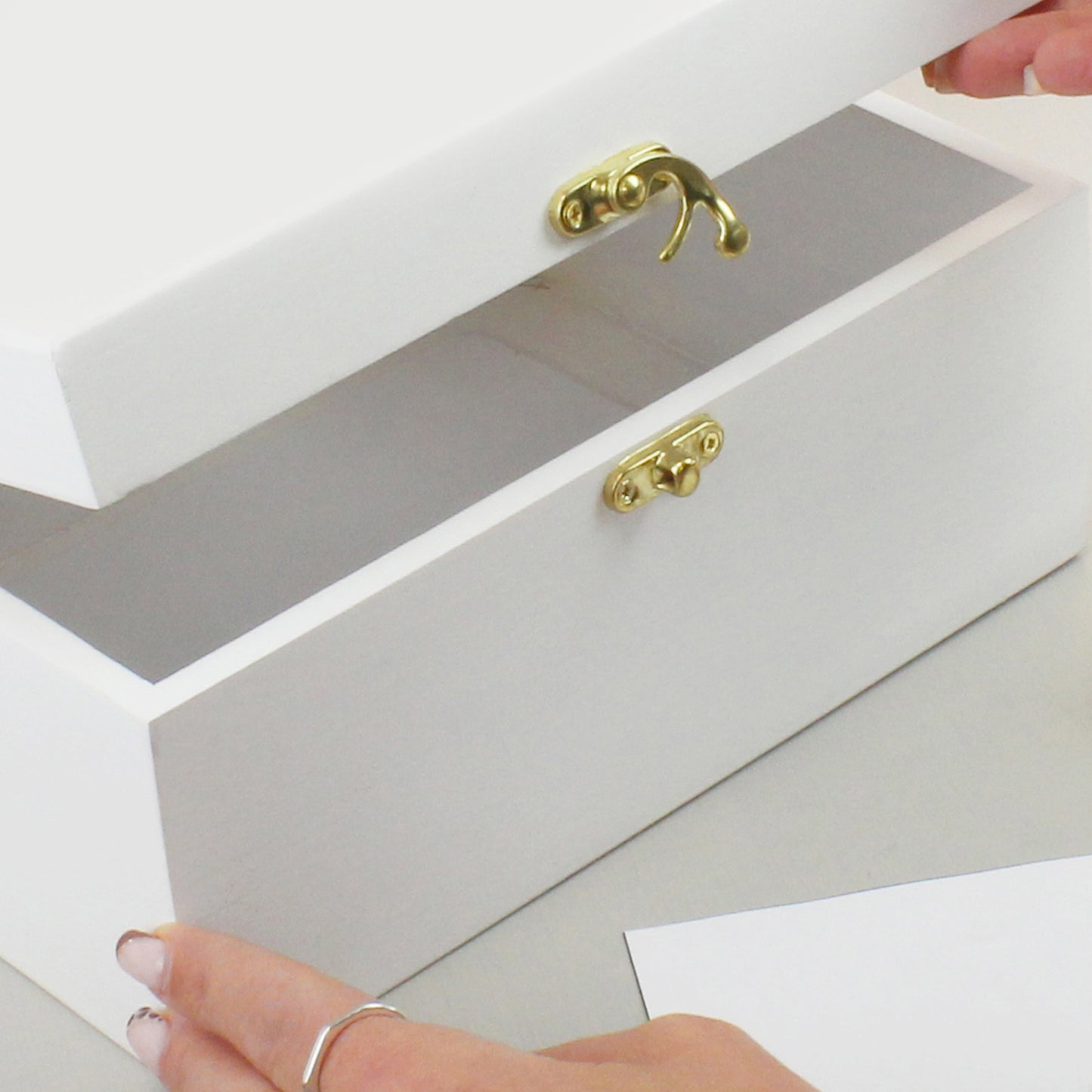 PHOTO MEMORIAL WOODEN BOX