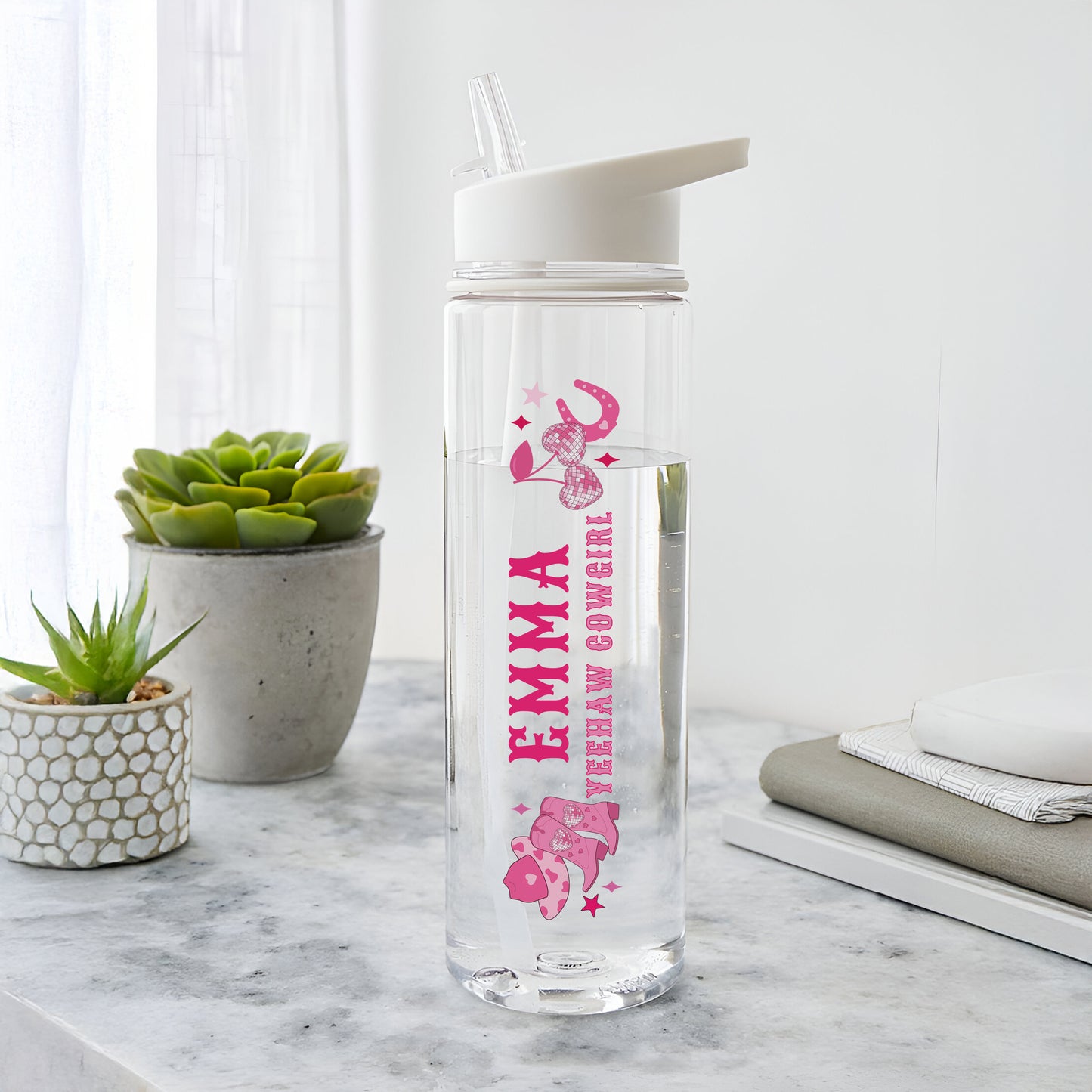 COWGIRL WATER BOTTLE