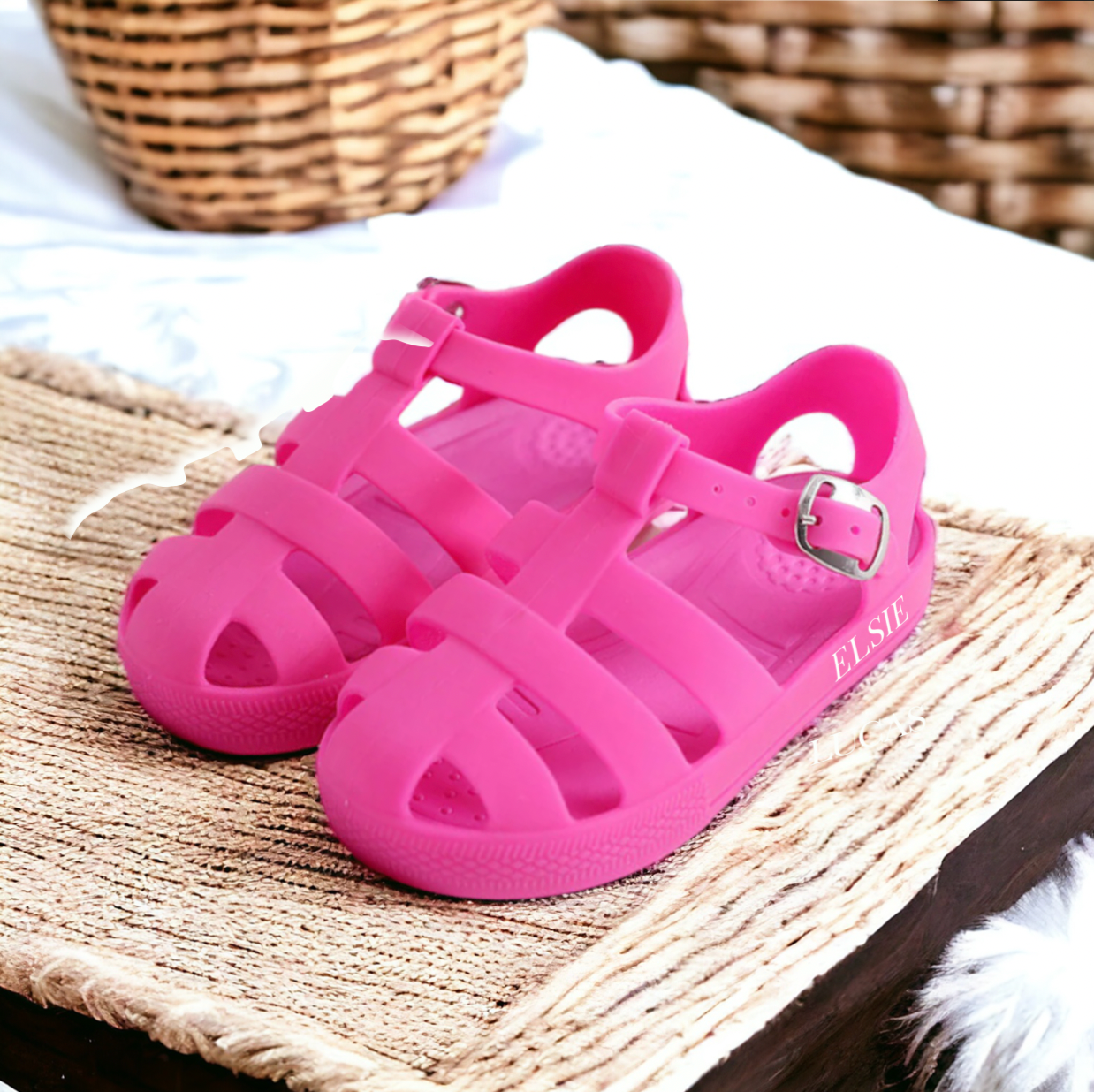 PERSONALISED JELLY SANDALS