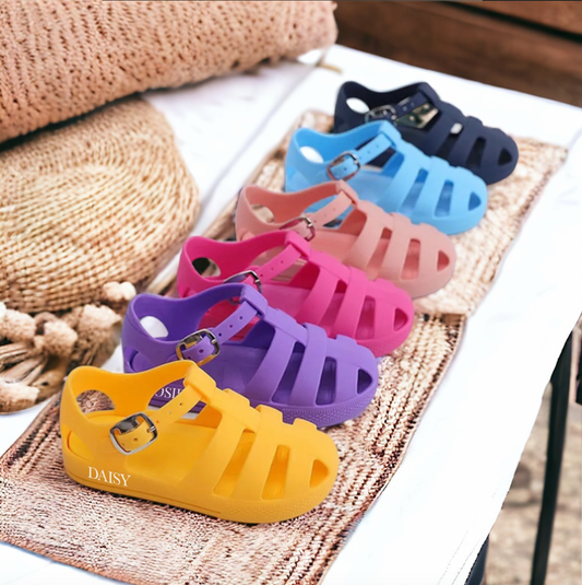 PERSONALISED JELLY SANDALS